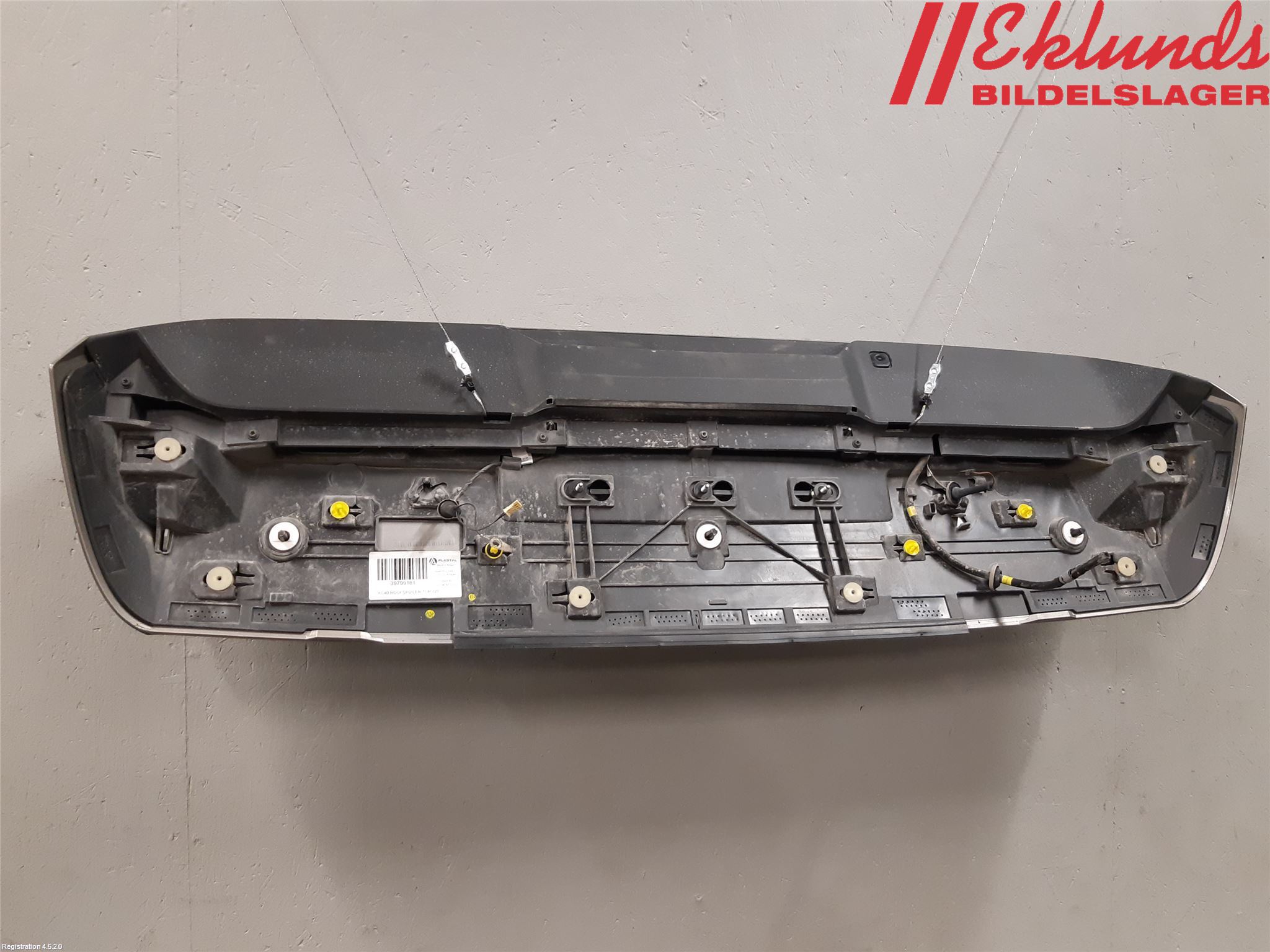 Volvo XC40/RECHARGE 18- Spoiler Baklucka