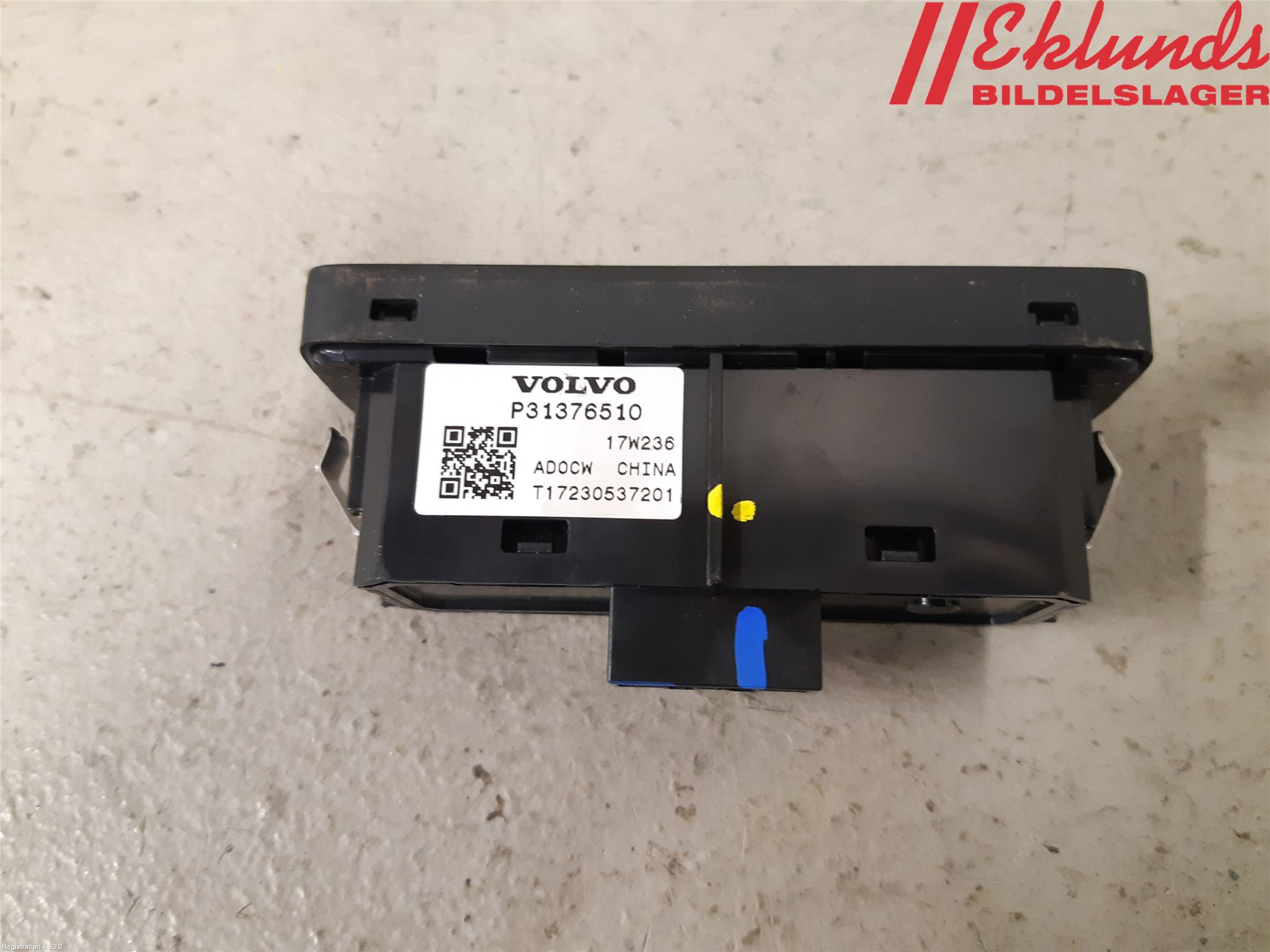 Volvo S90 17->> Strömställare Baklucka