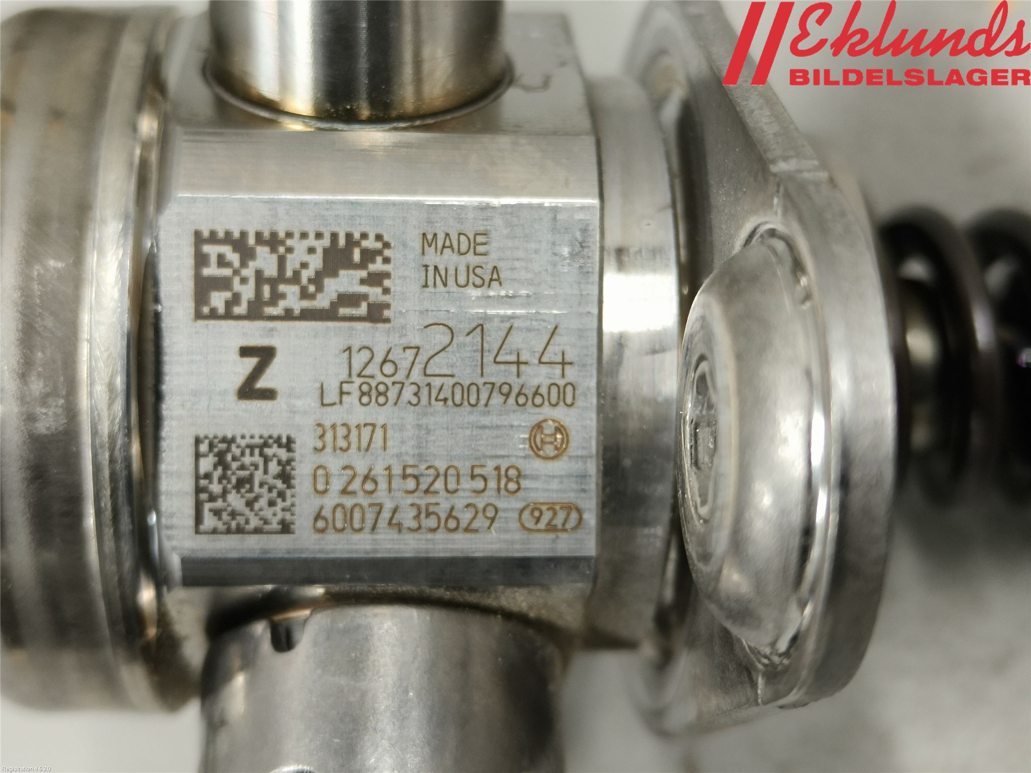 Opel INSIGNIA 17- Bränslepump Mek