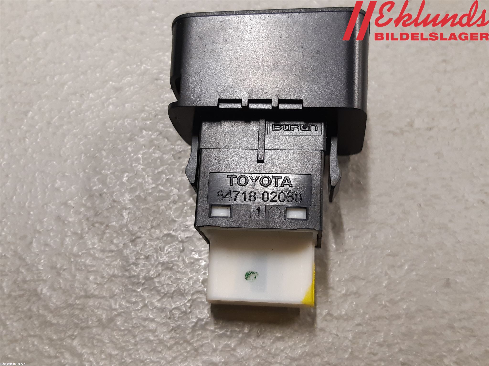 Toyota AURIS 13-19 Strömställare Parkeringsbroms