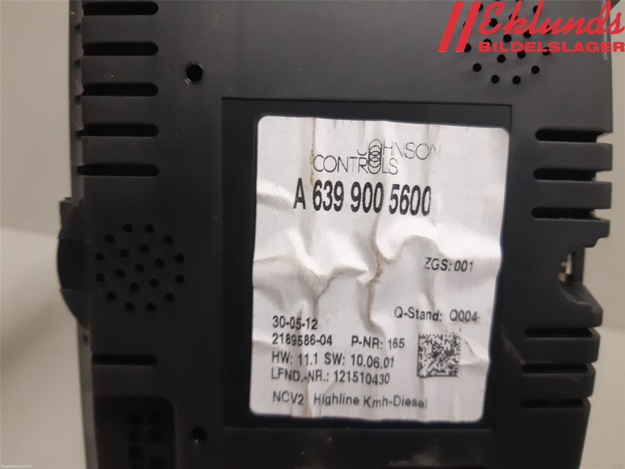 Mercedes-Benz MB VITO/VIANO (W639) 04-14 Instrument Komb