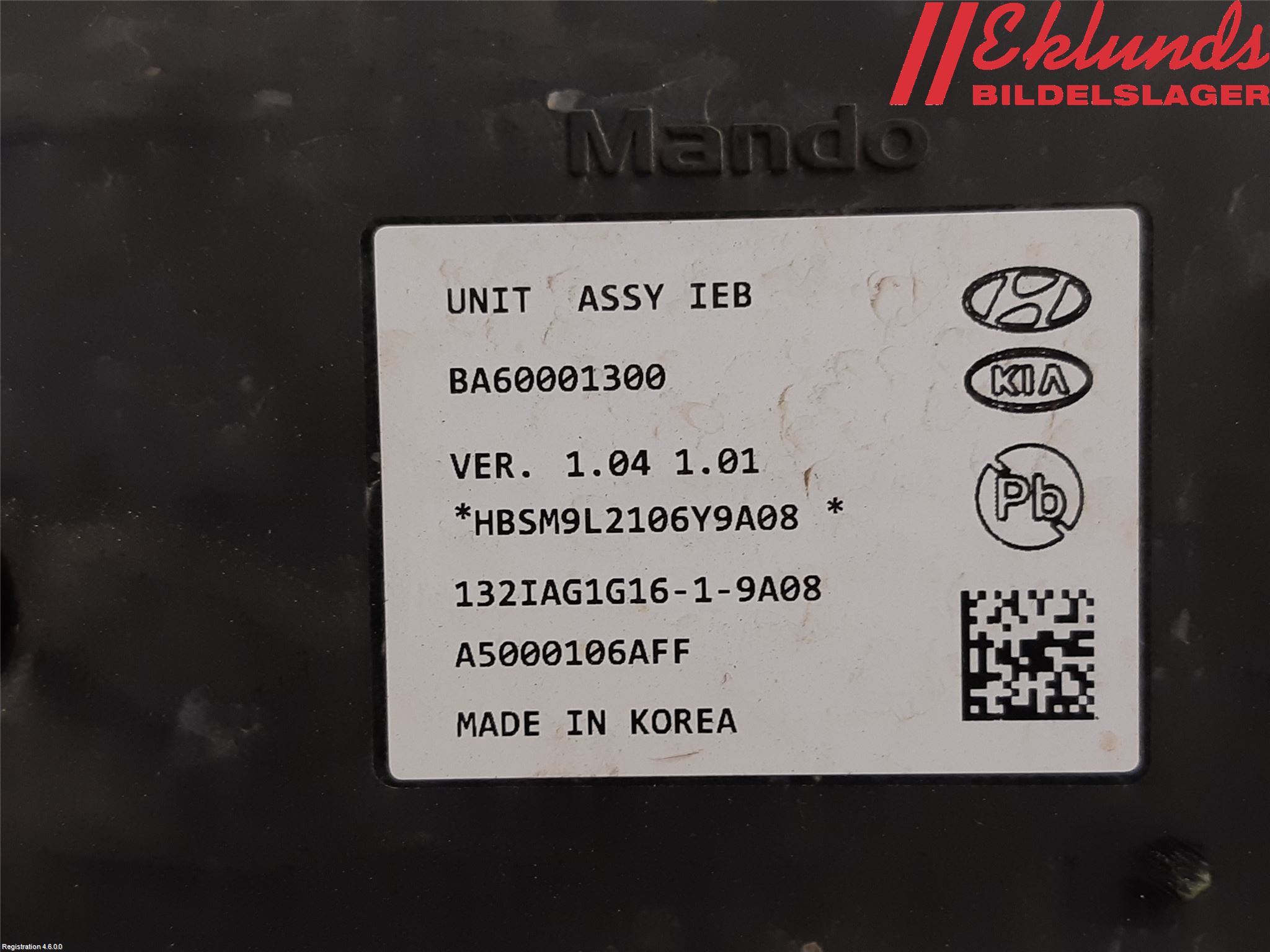 Kia CEED/CEED SW 19- Abs Hydraulaggregat