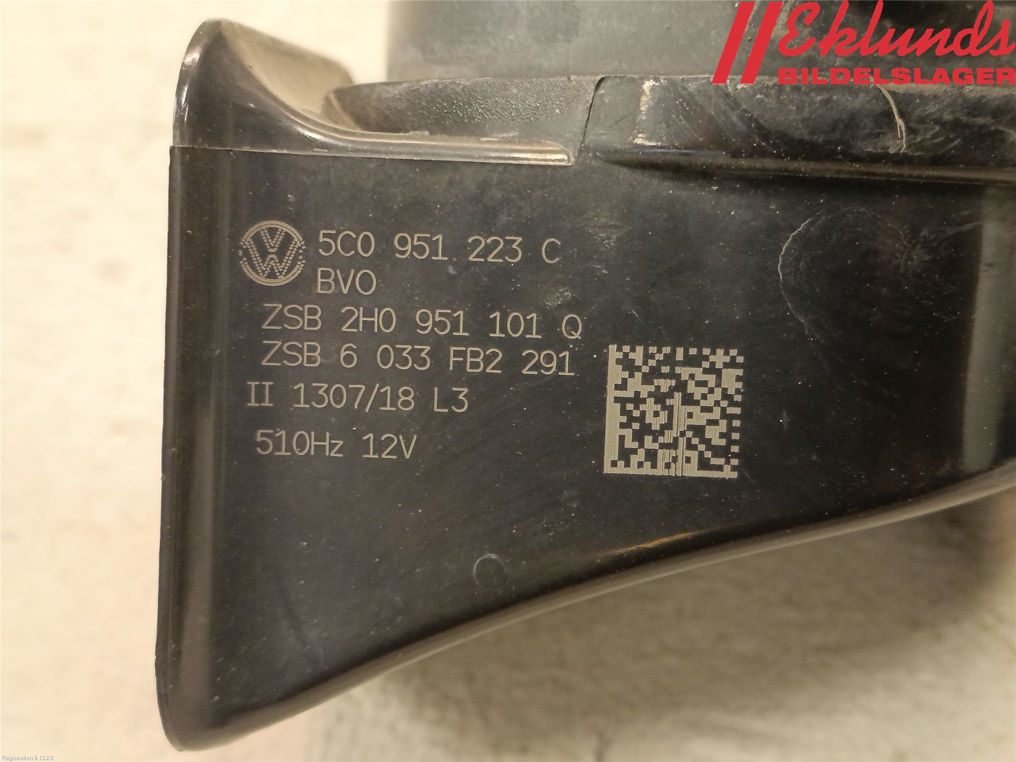 Volkswagen VW AMAROK 2H 10-22 Signalhorn