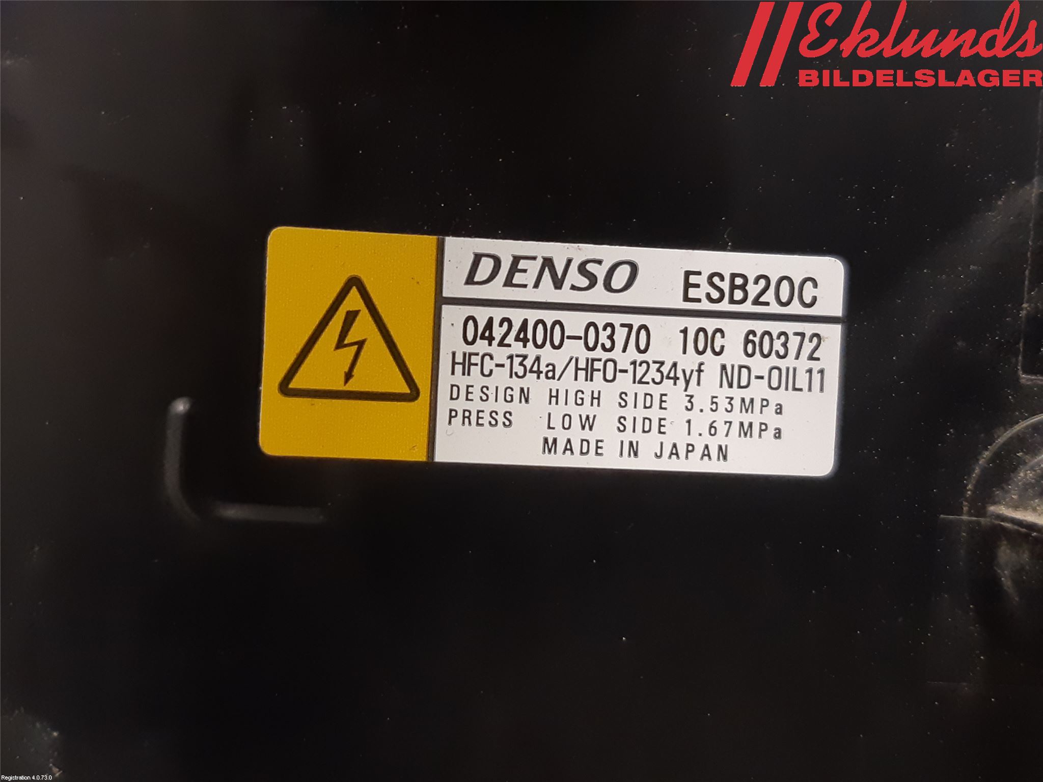 Toyota COROLLA 19- Ac Kompressor