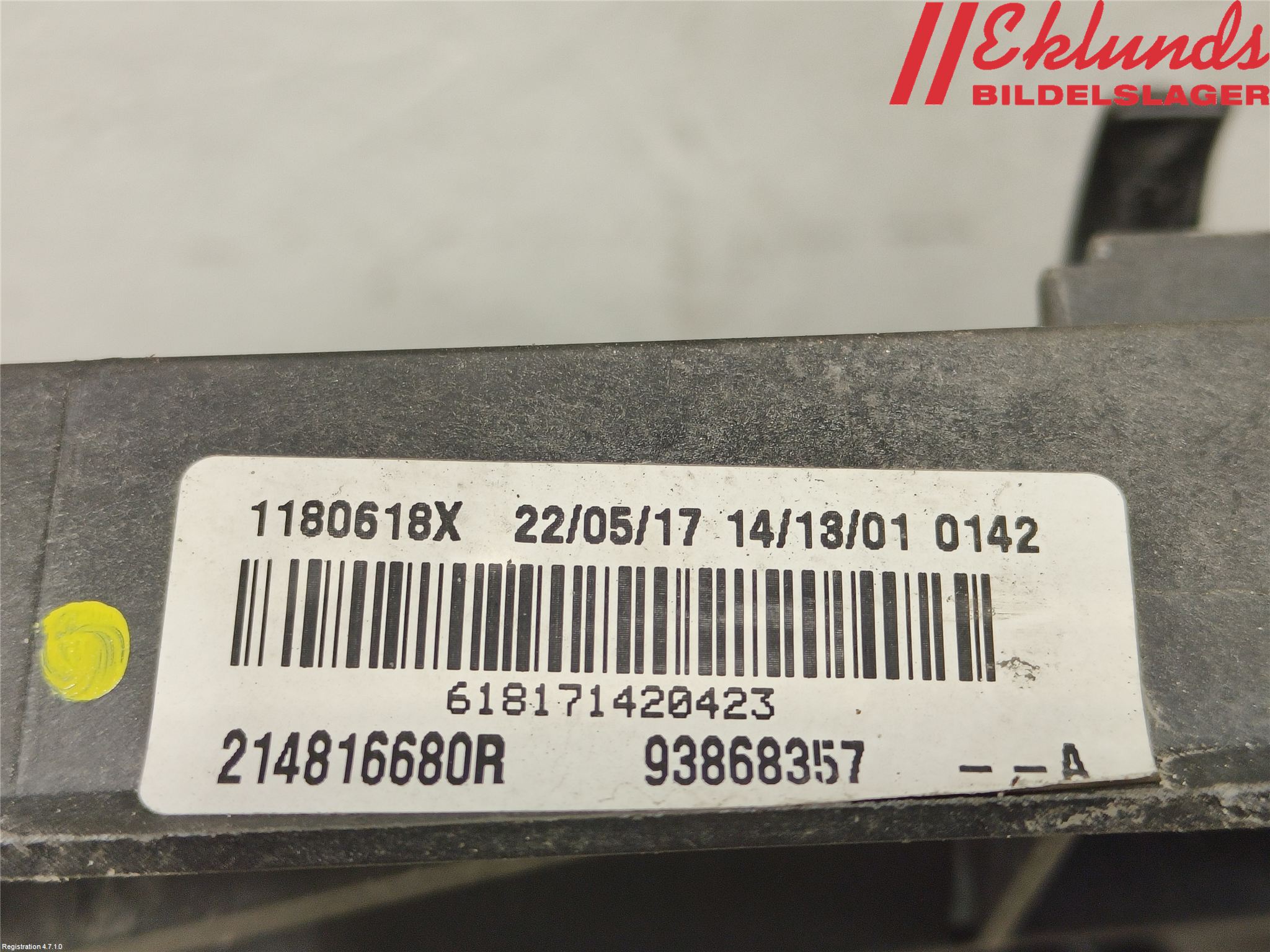 Renault TRAFIC/E-TECH 15- Kylfläkt El