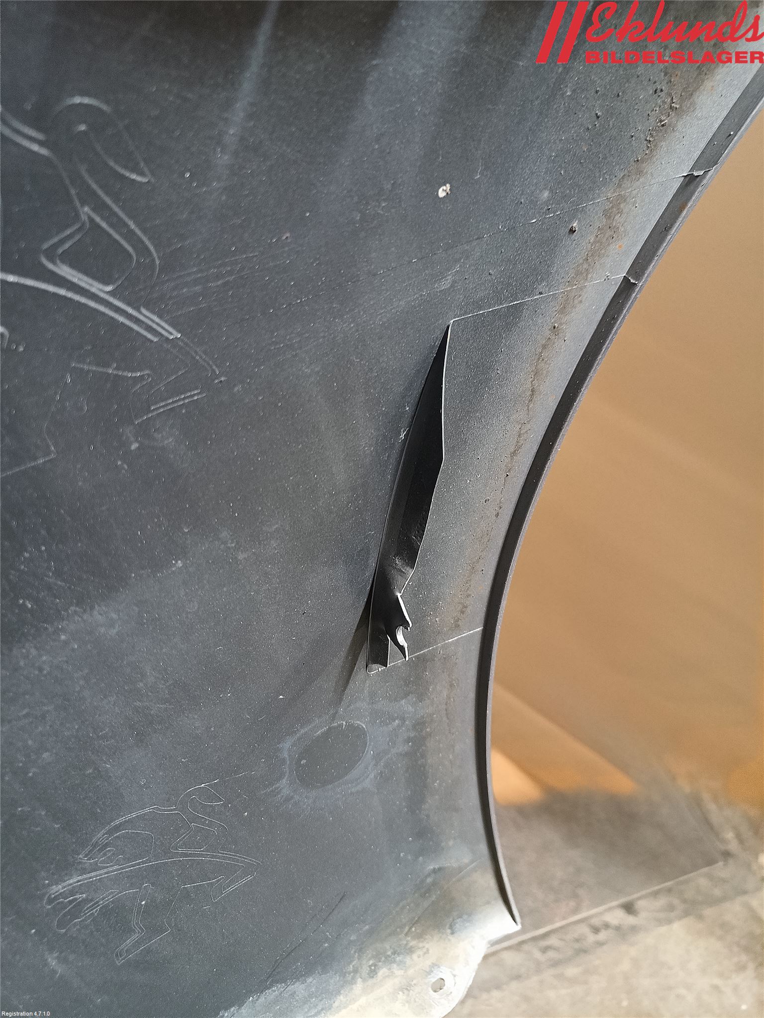 Peugeot 508 19- Stötfångarbeklädnad Bak