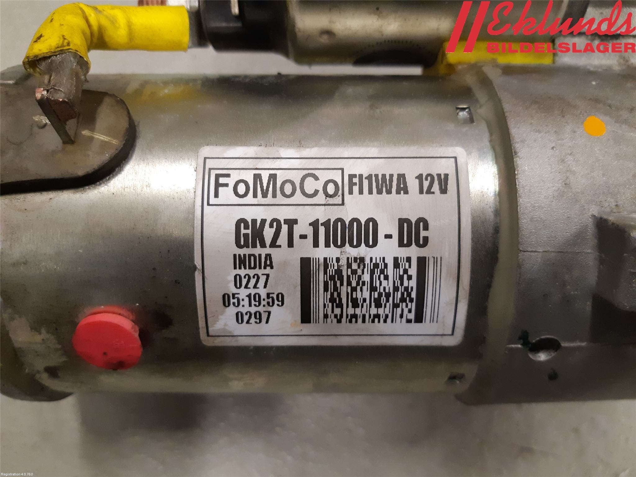 Ford TRANSIT SKÅP/BUSS 14-22 Startmotor Diesel