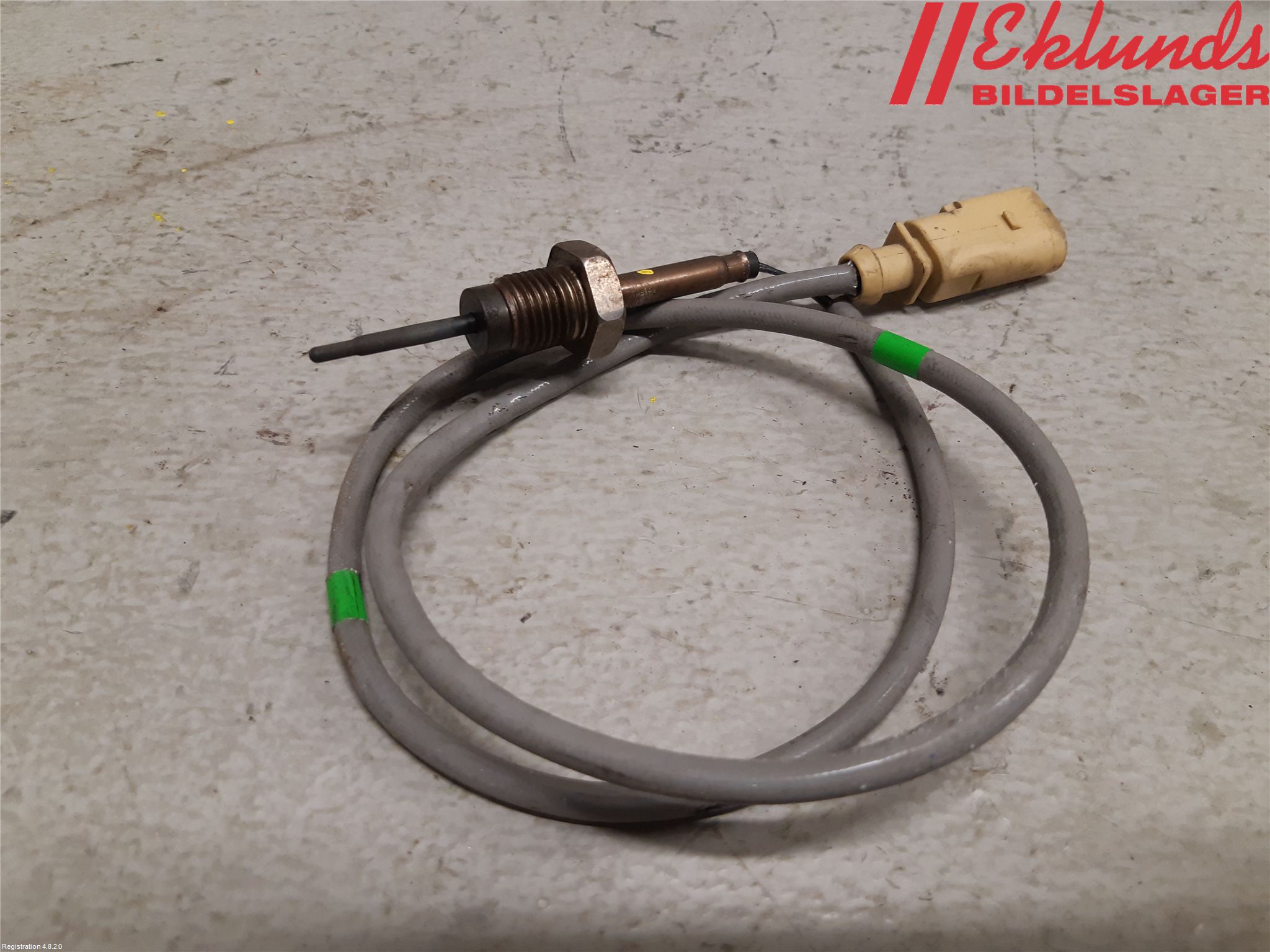 Volkswagen VW PASSAT 15-19 Givare Temp-Tryck Avgas