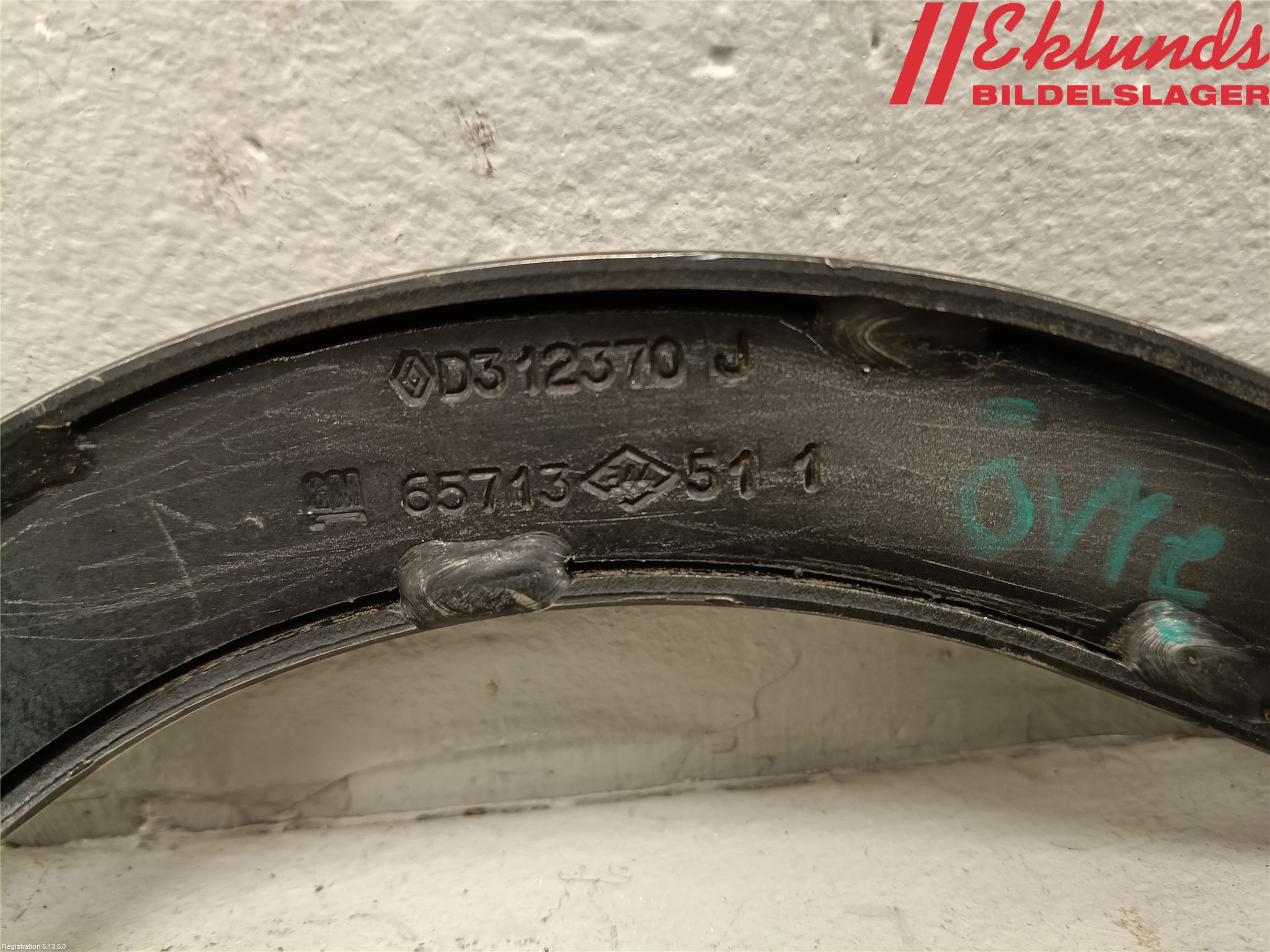 Opel VIVARO 01-14 Skjutdörr Gångjärn-Rullar