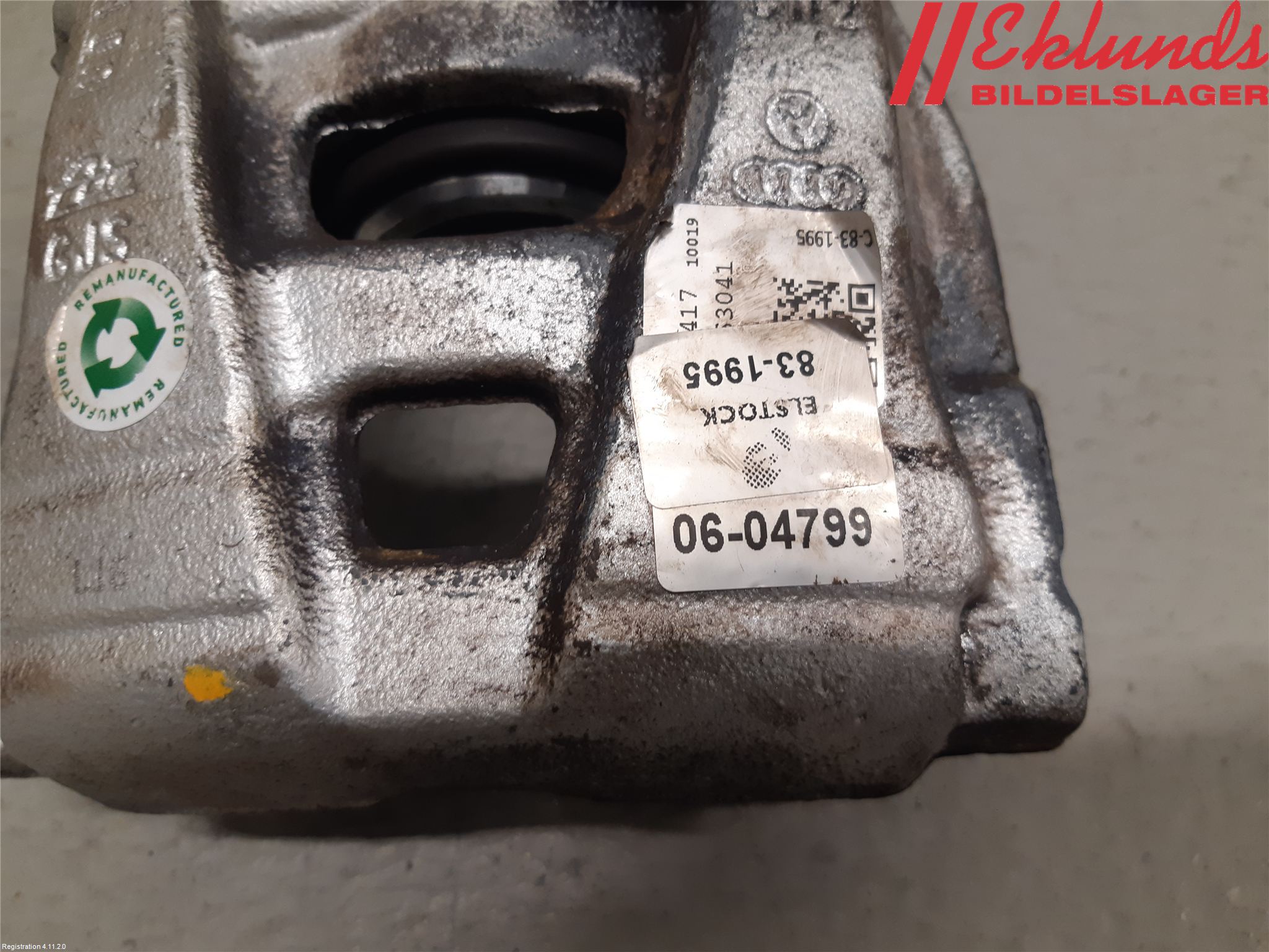 Volkswagen VW TIGUAN 07-16 Bromsok Fram Höger