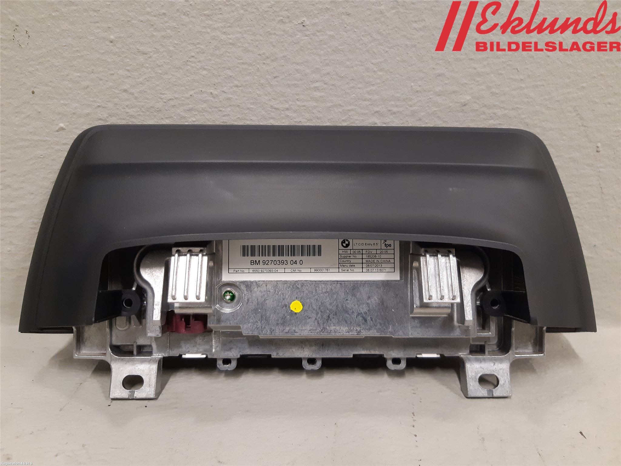 BMW 3 F30/F31/F80 12-19 Multifunktionsdisplay