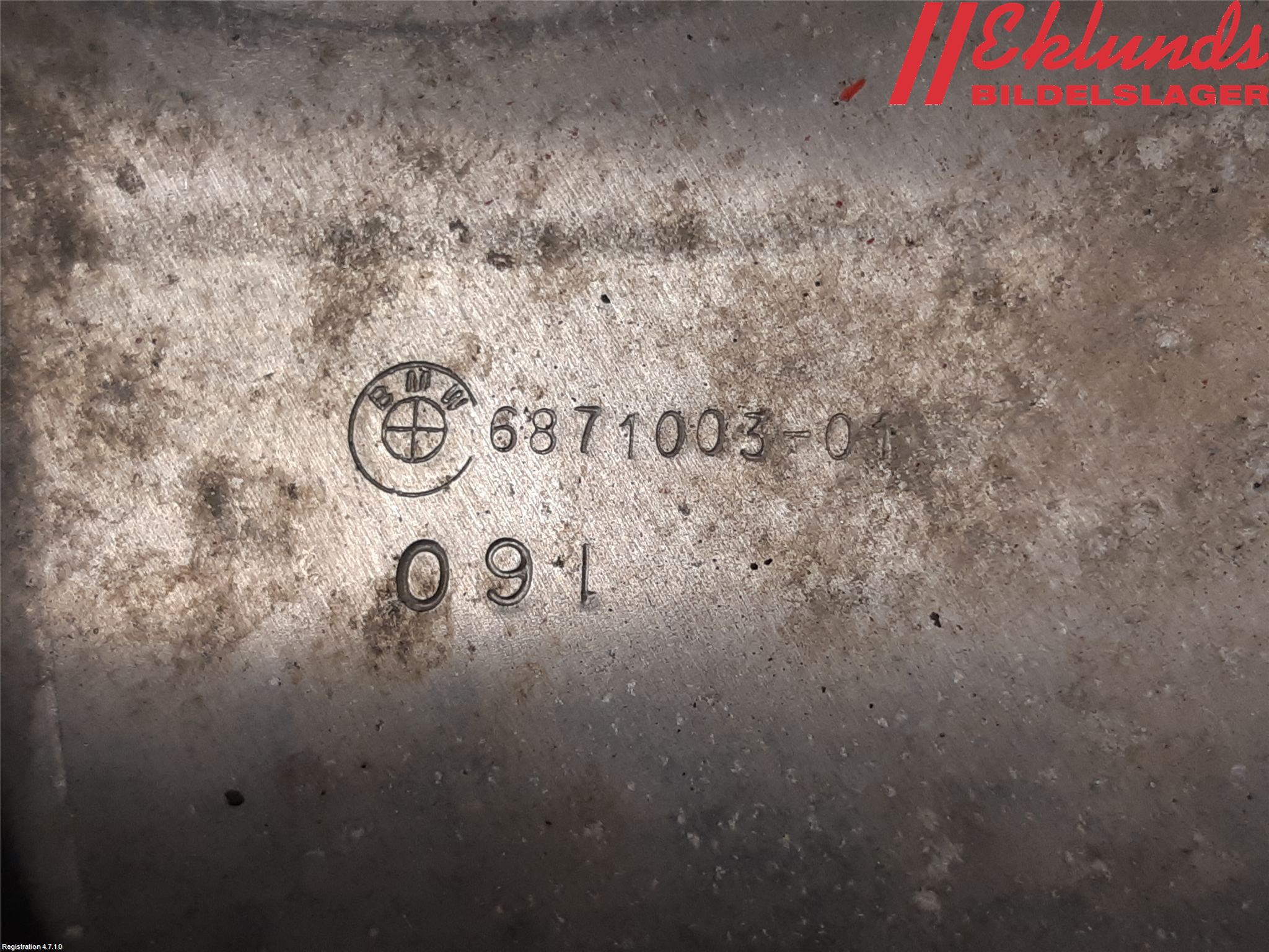 BMW X3 G01 18- Bakaxel Fäste