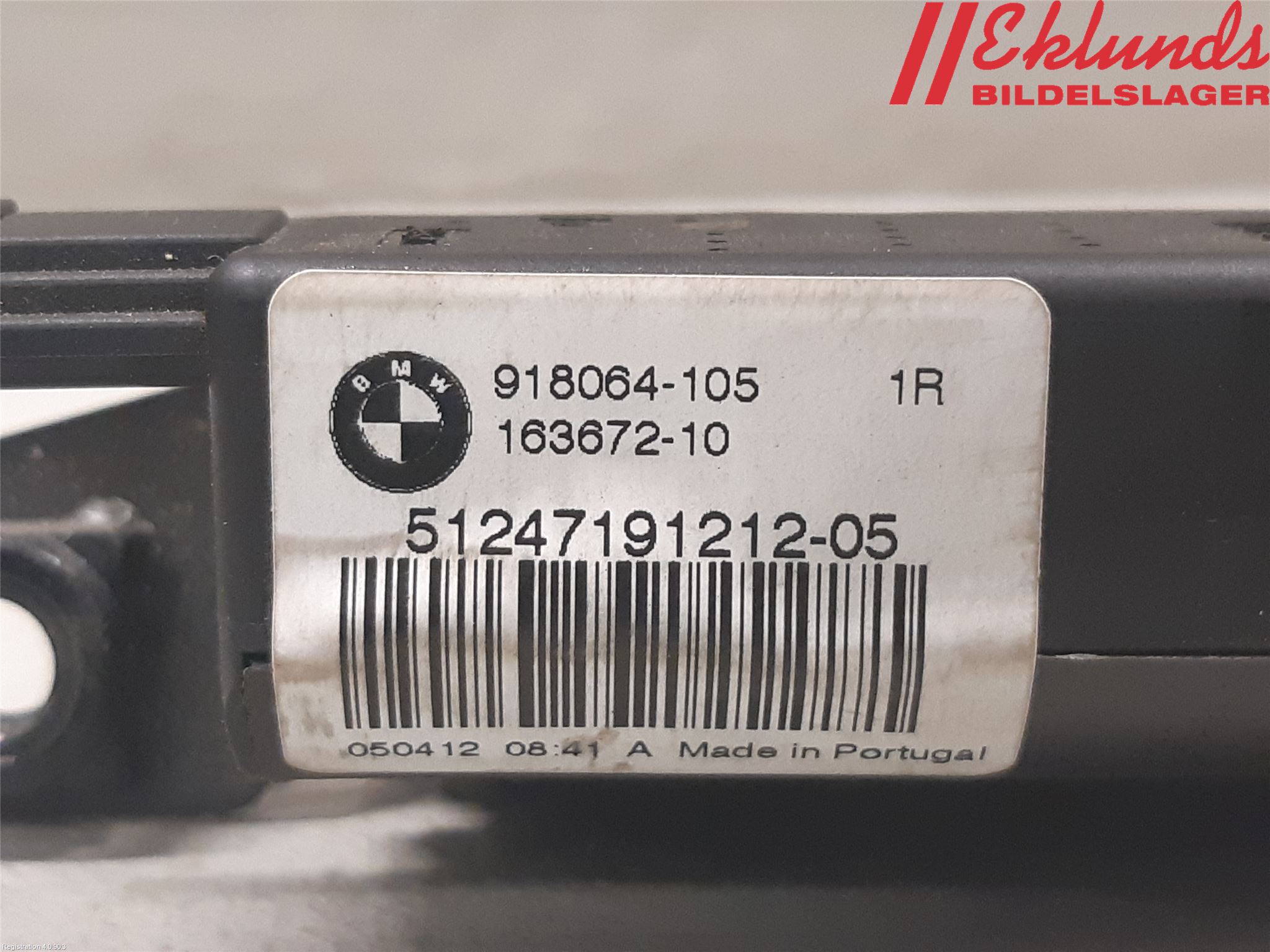 BMW 3 F30/F31/F80 12-19 Låskista Baklucka