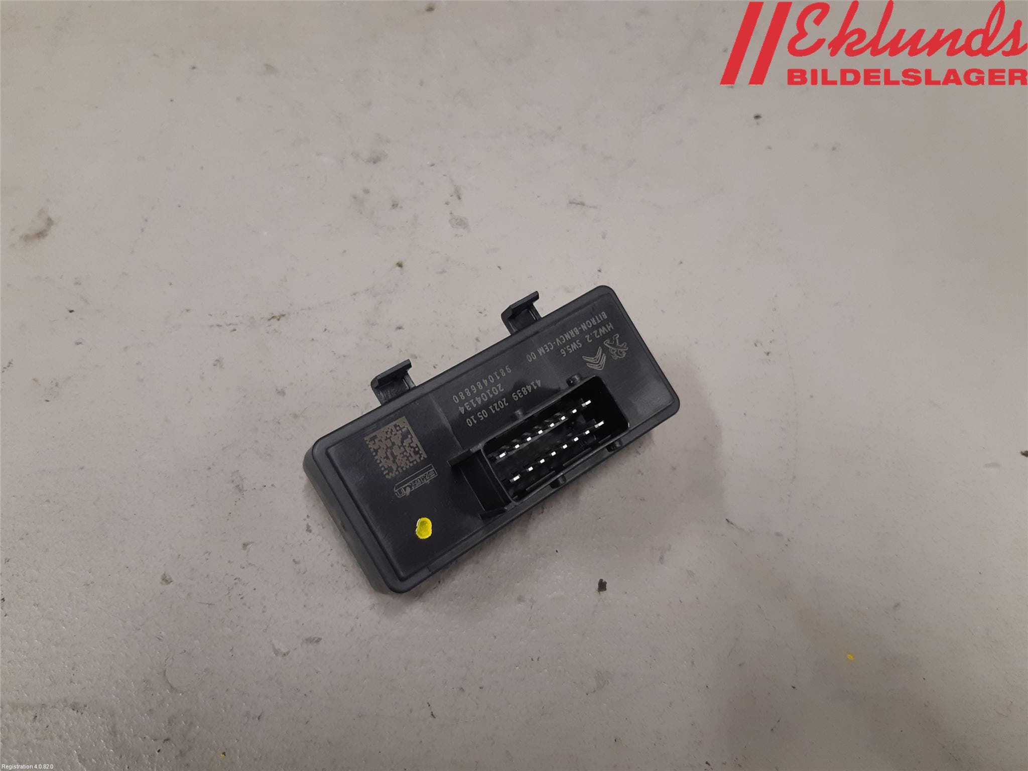 Peugeot 2008 13-20 Relä Stolvärme