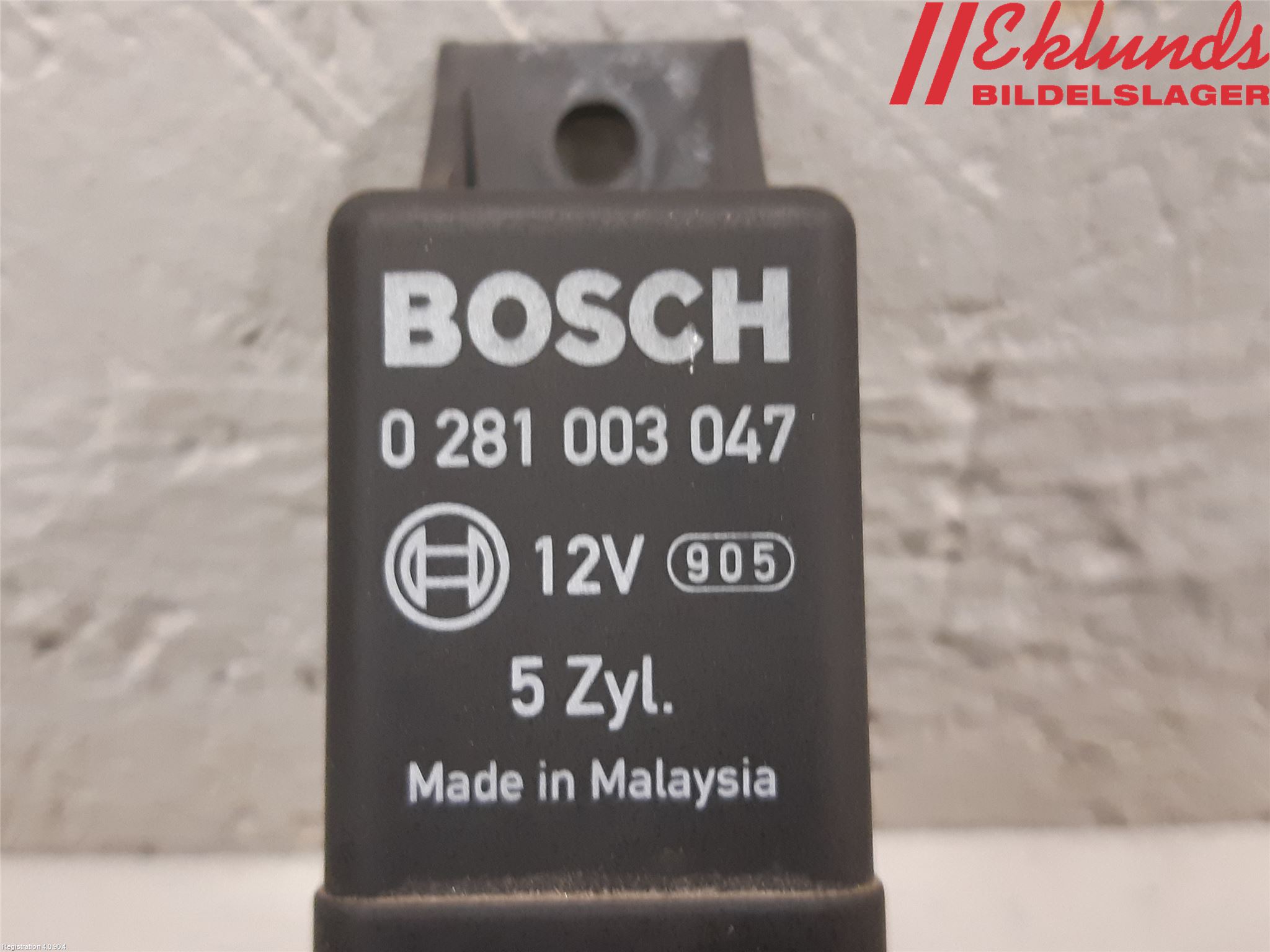 Volvo V70 08-13 Relä Glödning Diesel