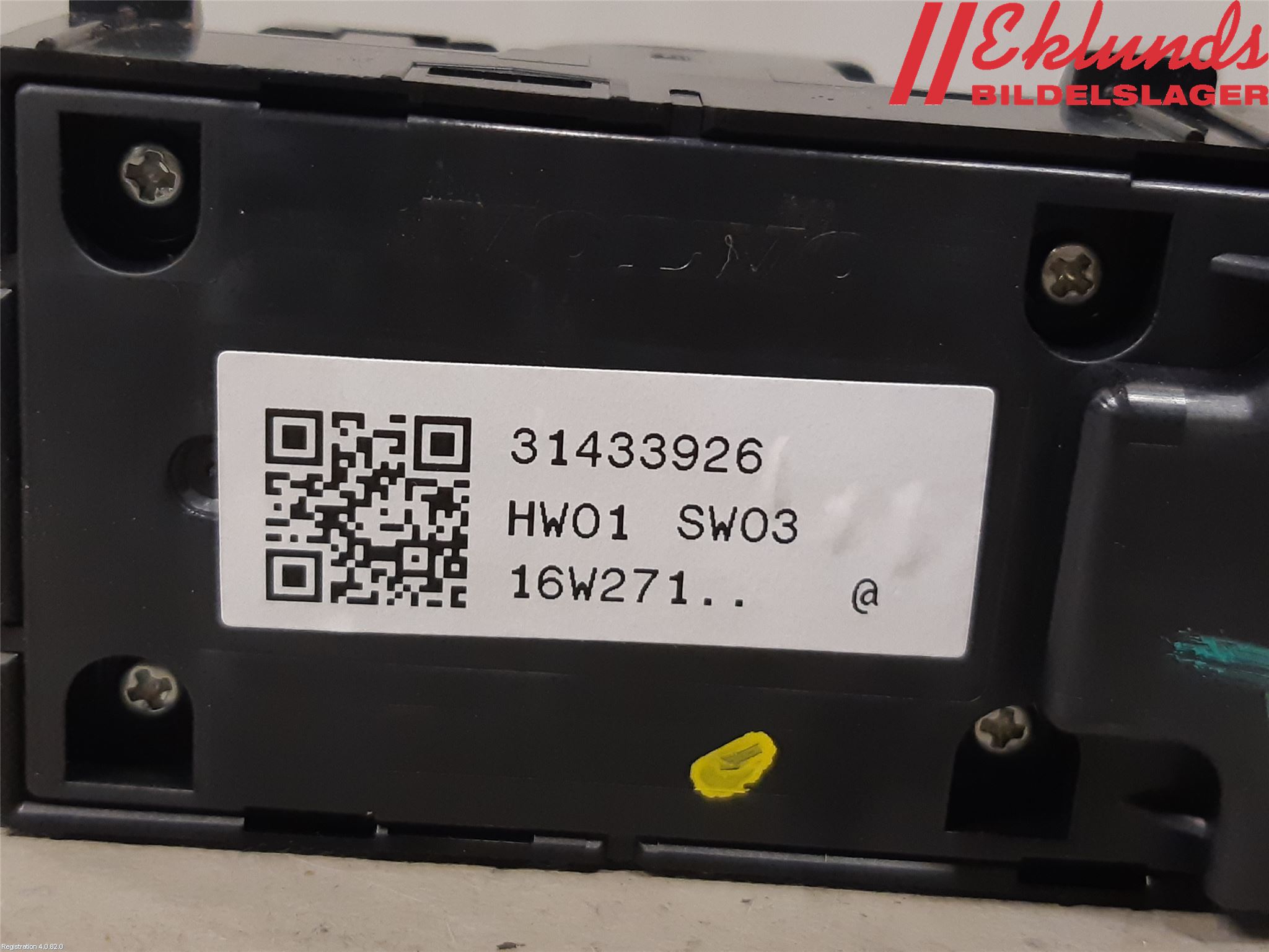 Volvo V90 17->> Strömställare Elhiss