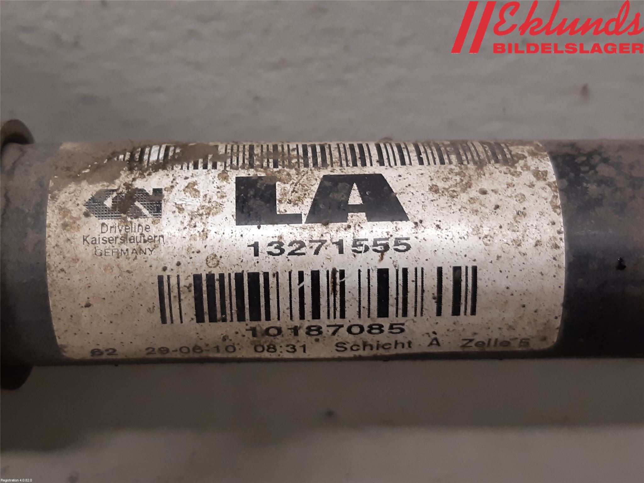 Opel ASTRA J 10-15 Drivaxel Fram Vänster