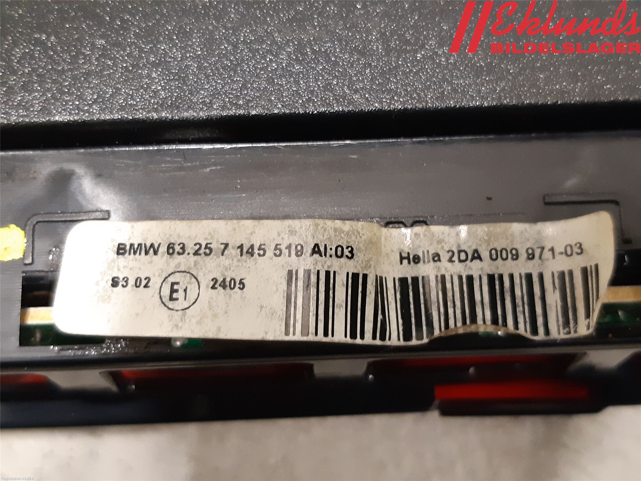 BMW 3 E90/91 SED/TOU 05-12 Bromsljus Bakruta
