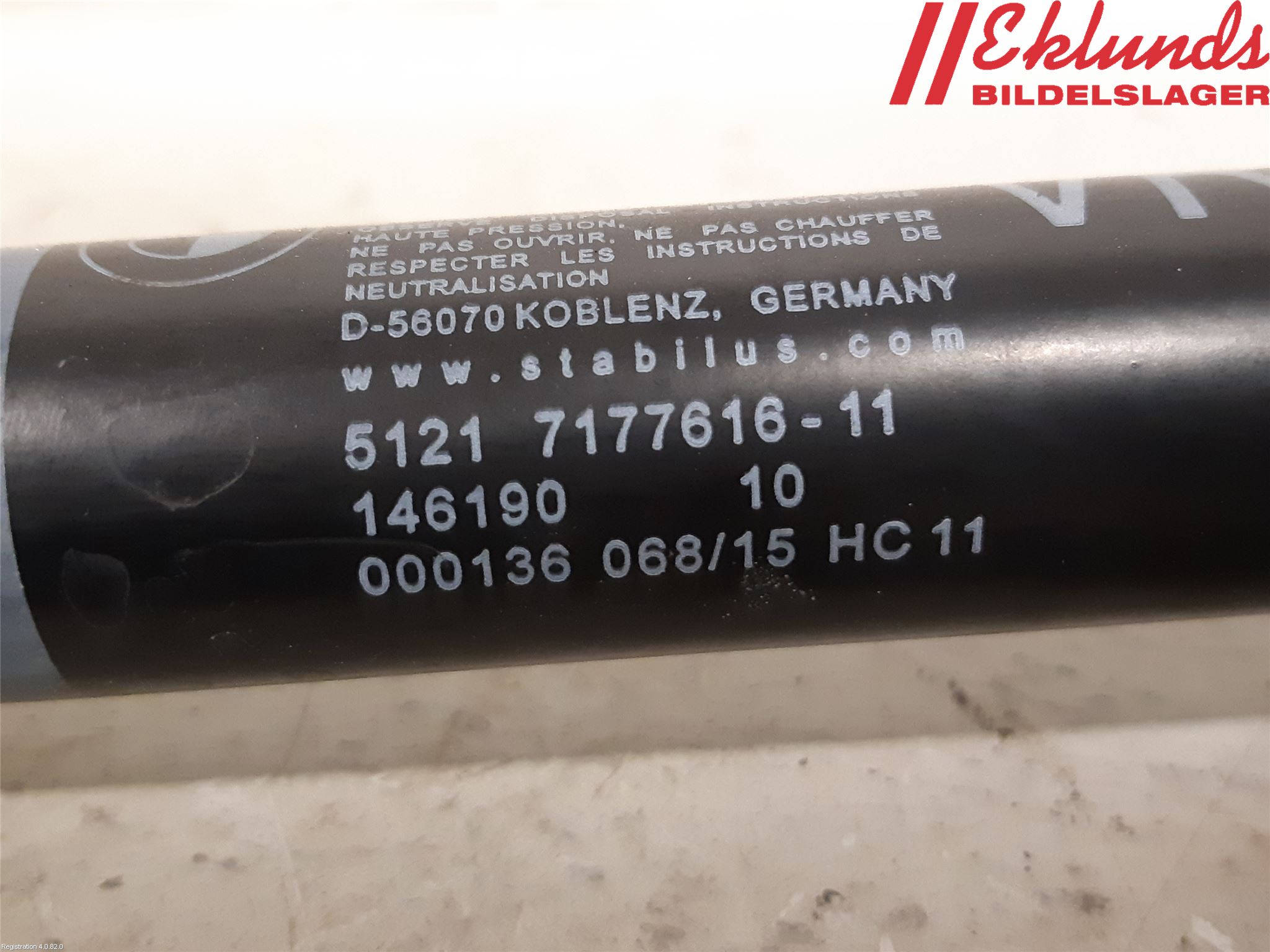 BMW 7 F01/02/03/04 09-15 Dörrstopp