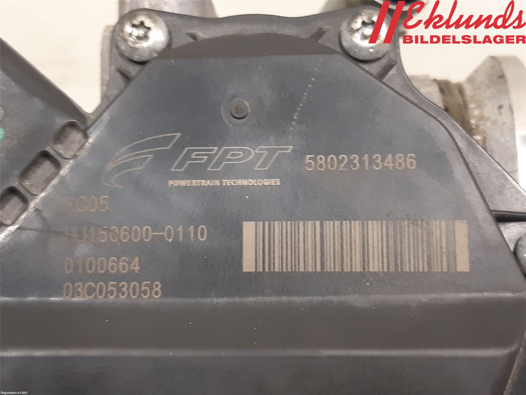 Iveco DAILY 14->> Egr Ventil