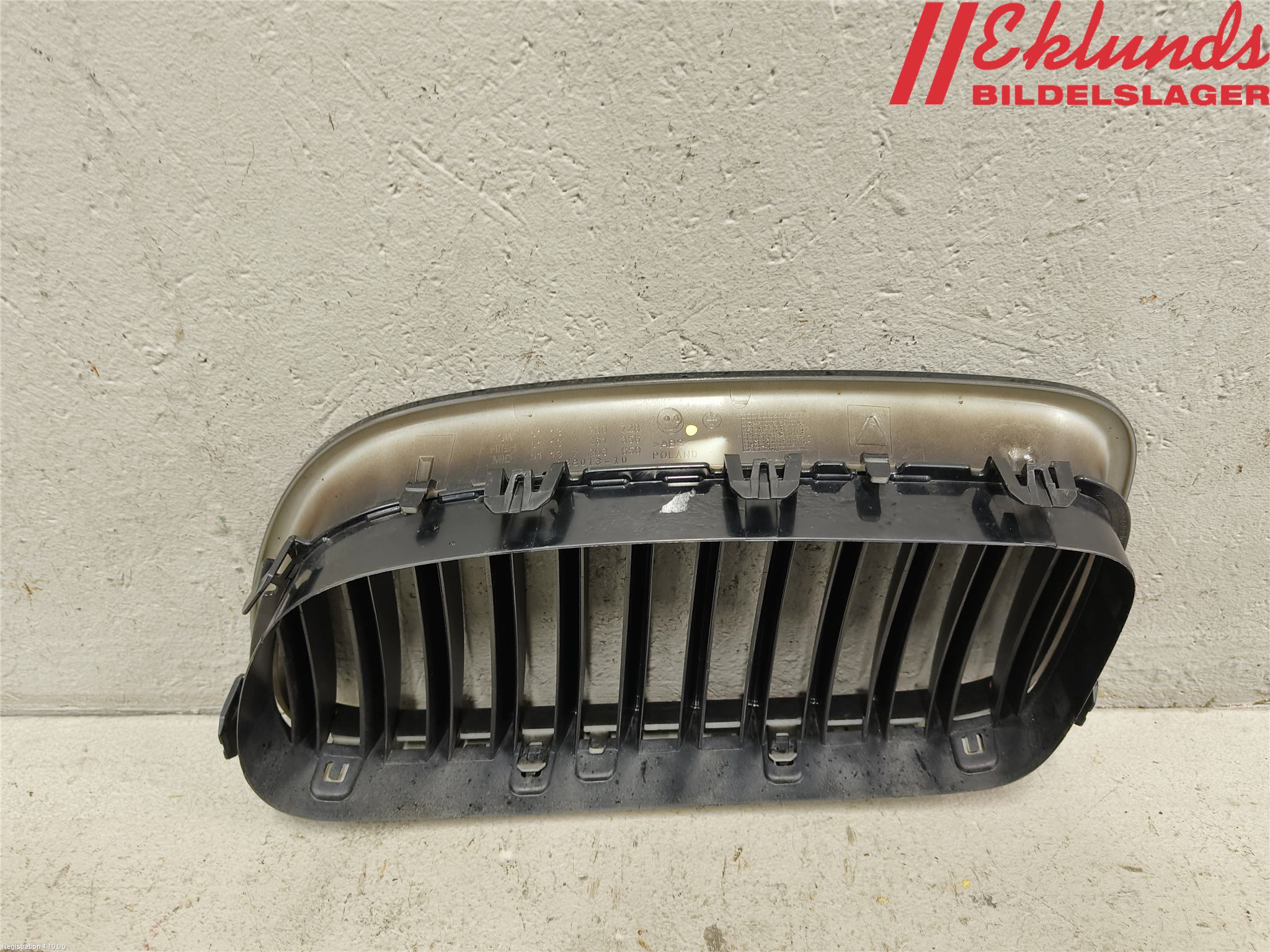 BMW 5 F10/F11/F18 09-17 Grilldel Mitt