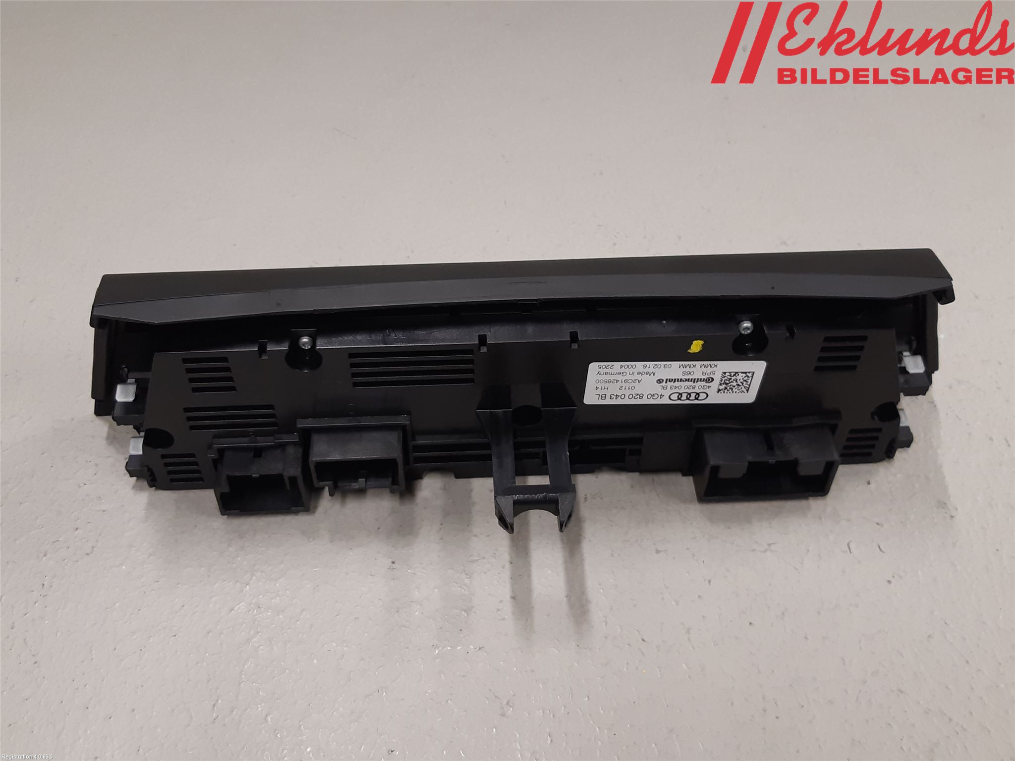 Audi A6/S6 4G 11-18 Ac Styrenhet Ac Manöveren