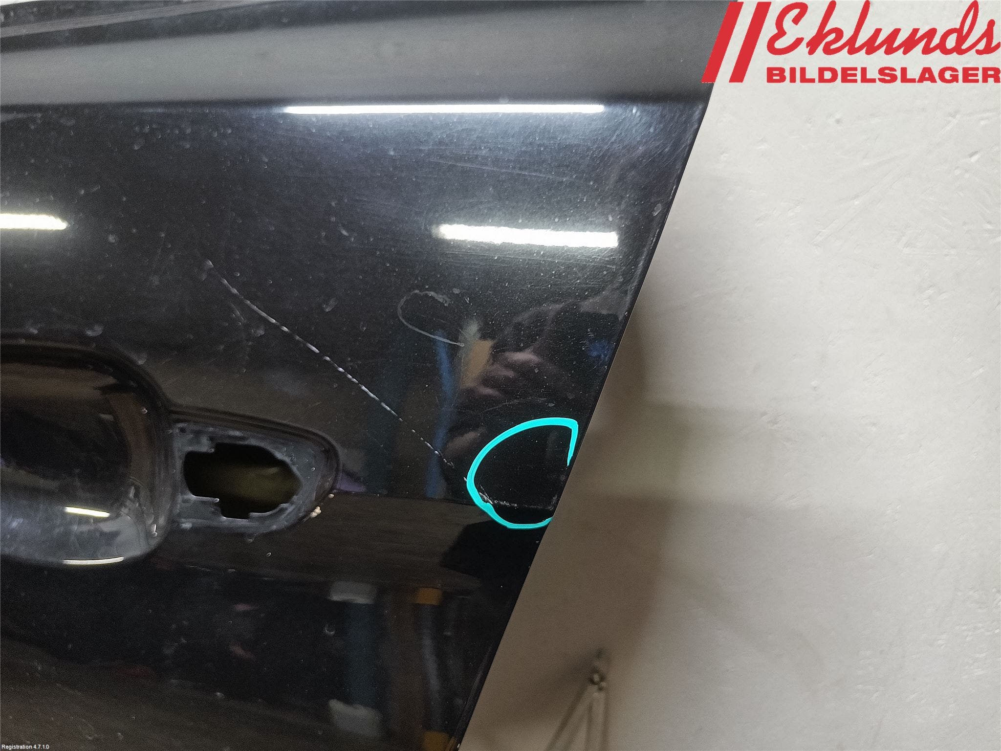 Peugeot 3008 17-24 Dörr Bak Vänster