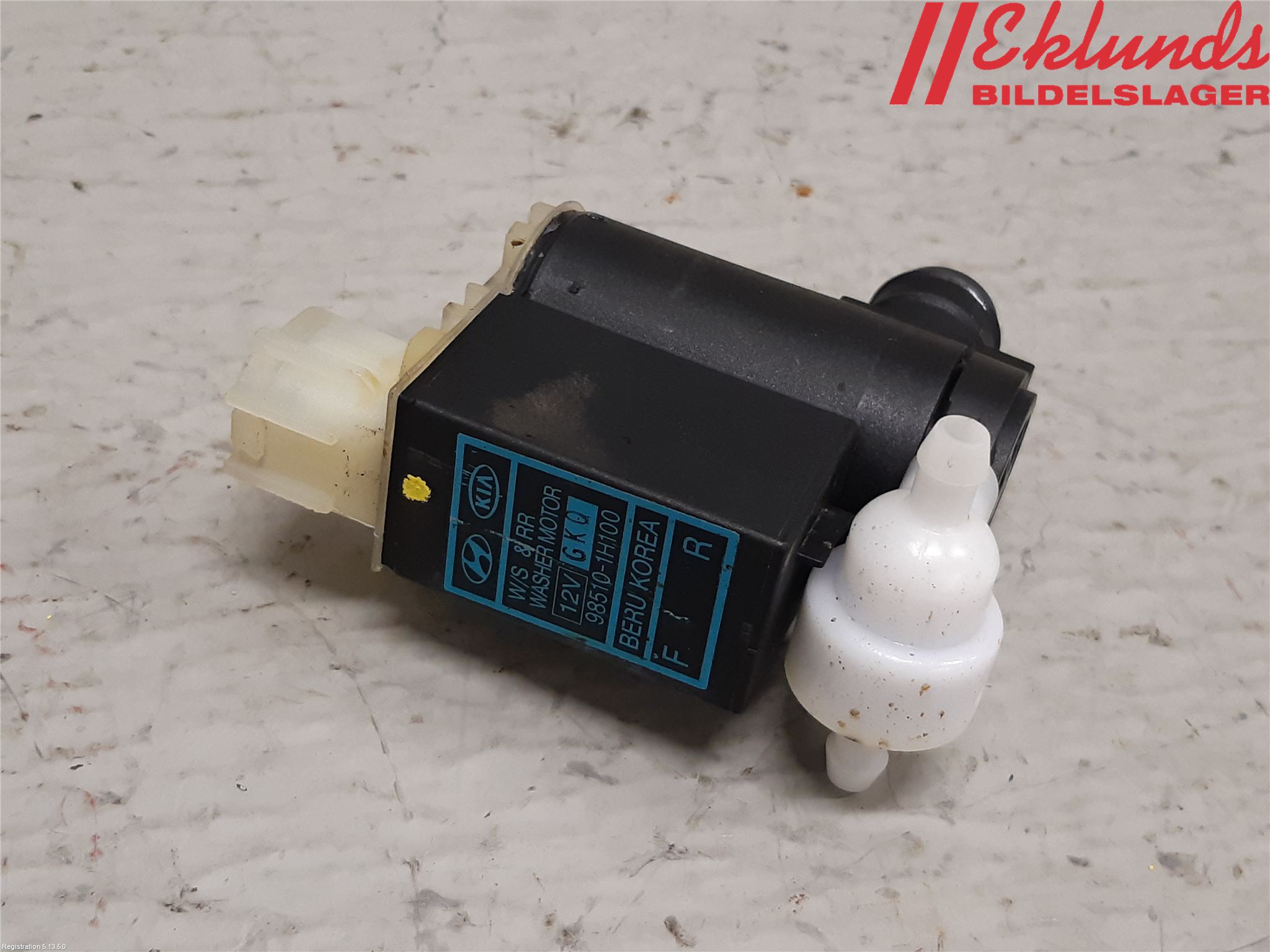 Kia CEED 06-12 Spolarpump Vindruta