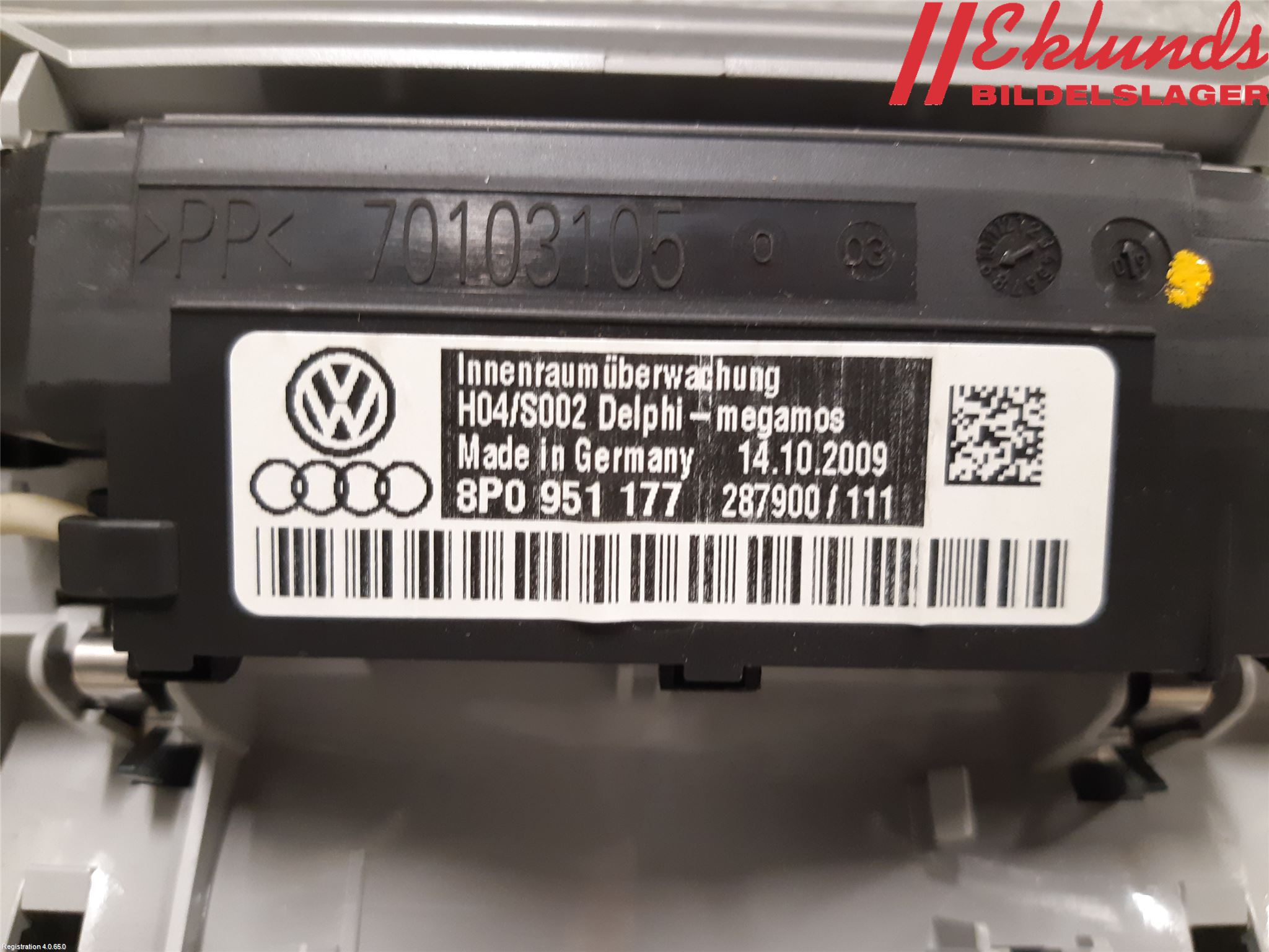 Audi A3/S3 05-13 Innerbelysning