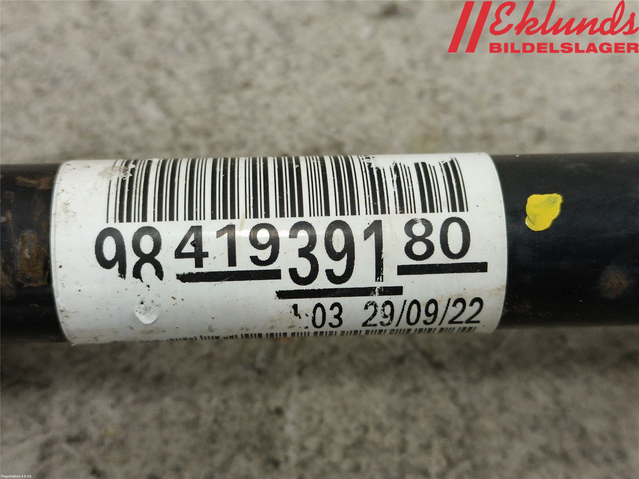 Opel MOKKA 21- Drivaxel Fram Vänster