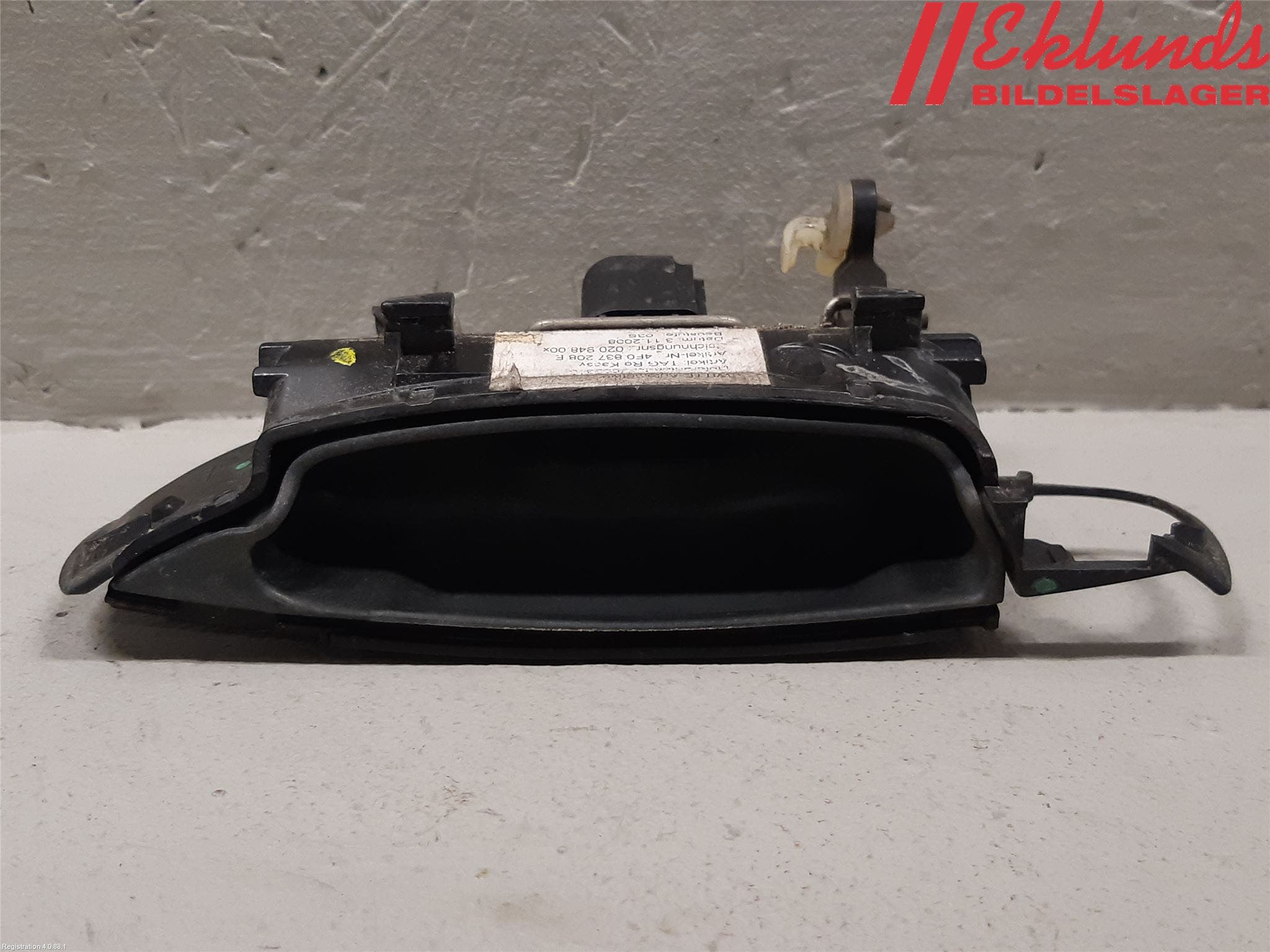 Audi A6/S6 05-11 Dörrhandtag Yttre Hö