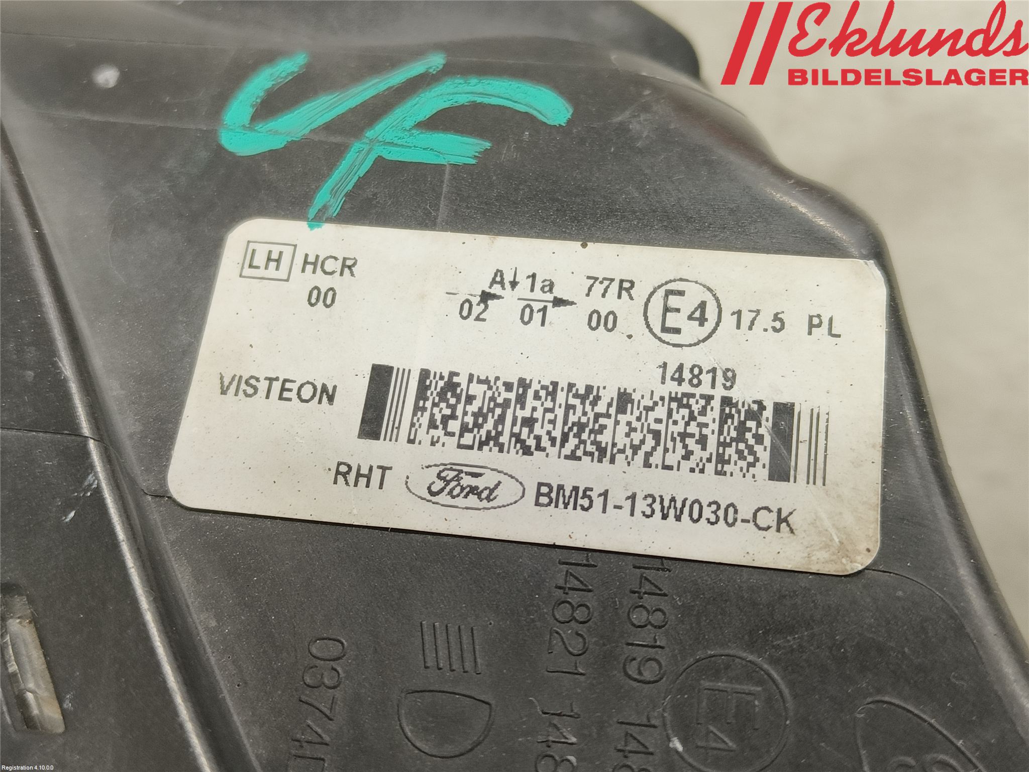 Ford FOCUS 11-14 Strålkastare Vänster