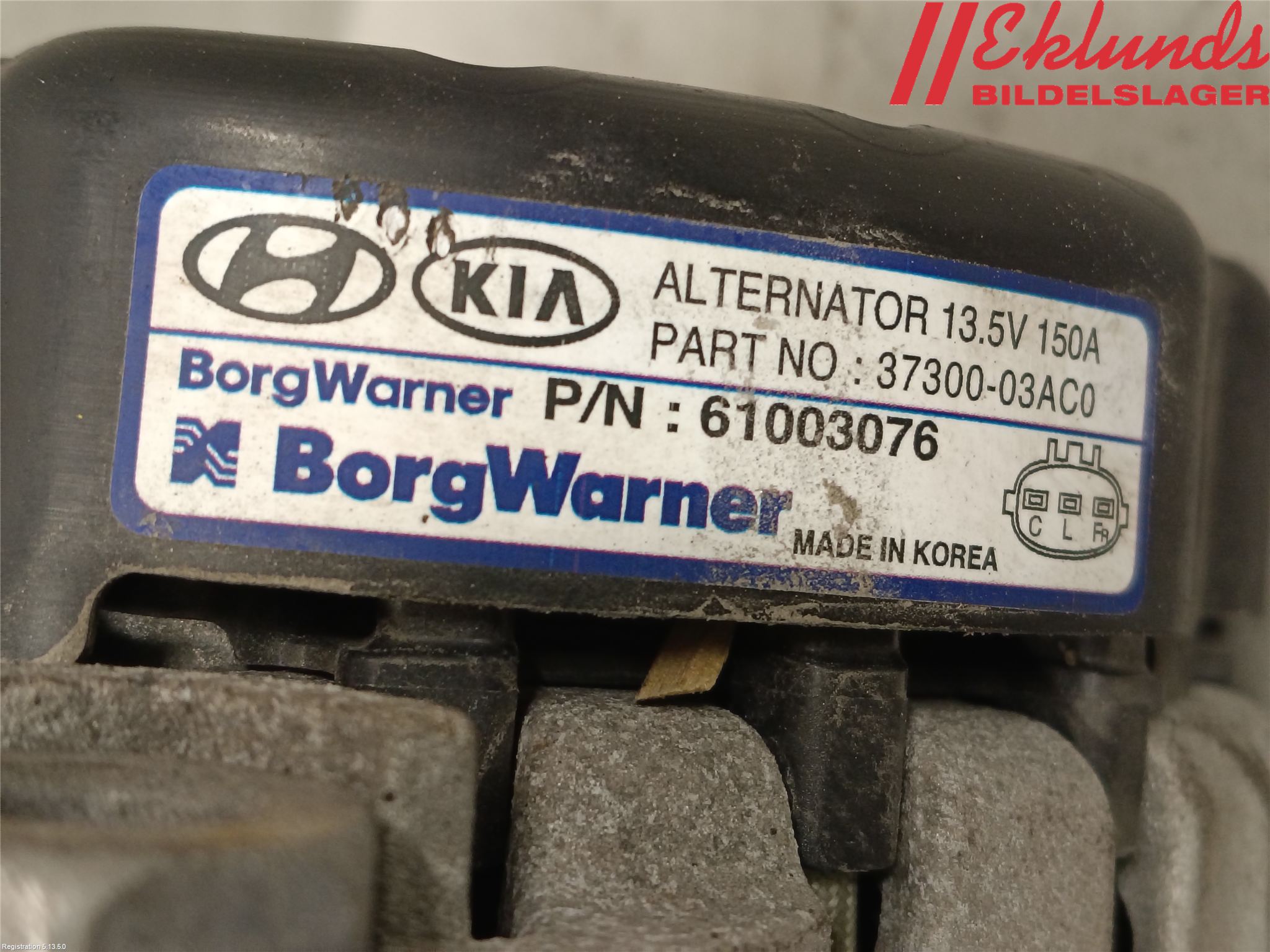 Kia CEED/CEED SW 19- Generator