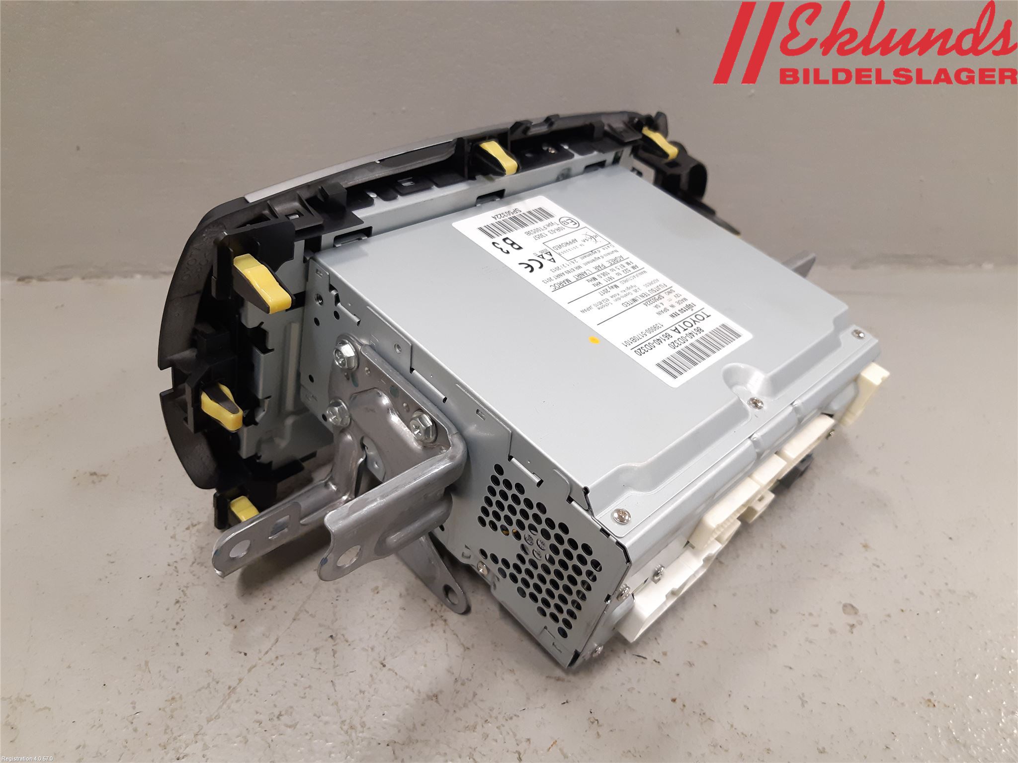 Toyota YARIS XP130 15-20 Cd Radio - Multimediapanel