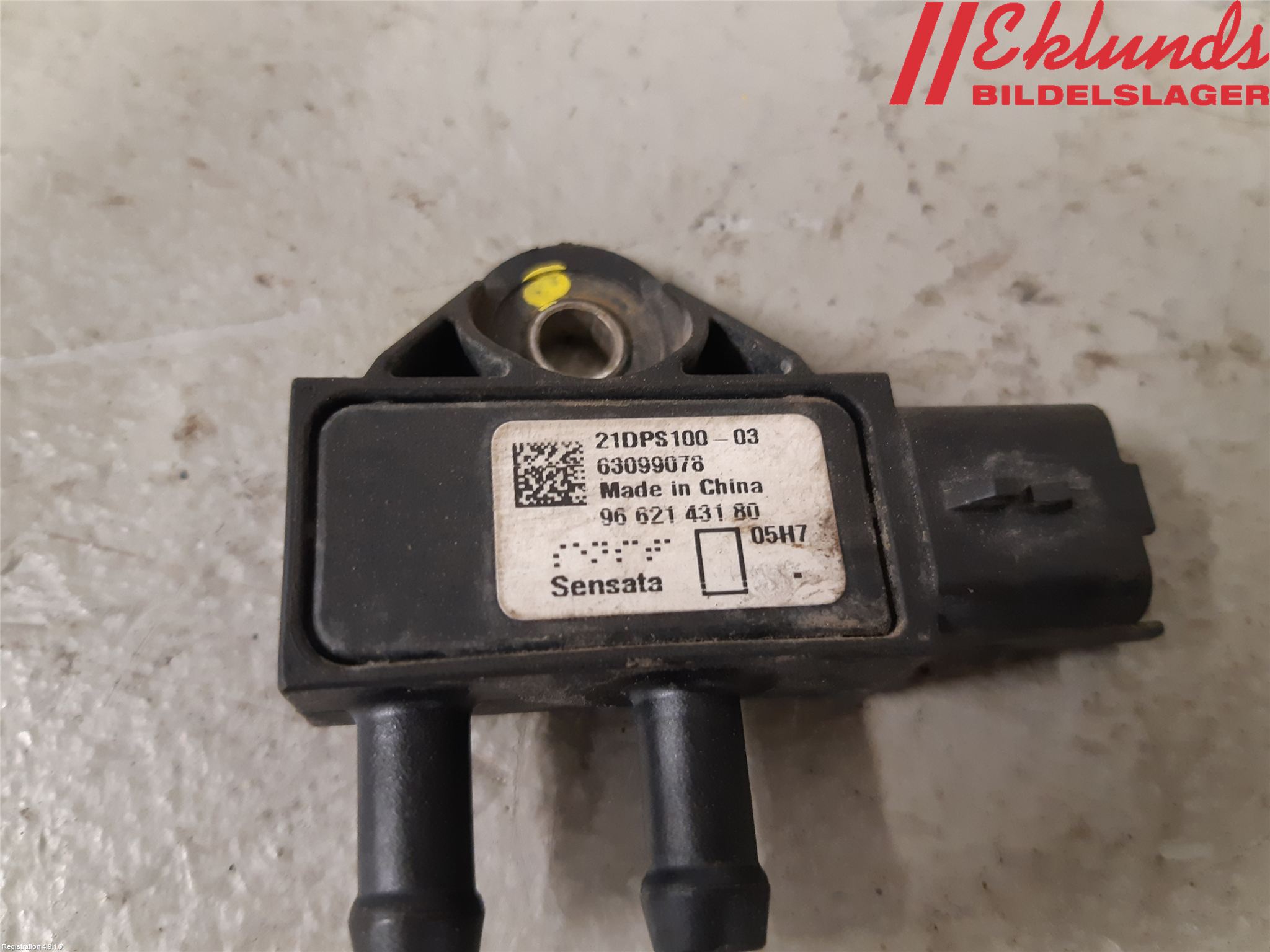 Citroen JUMPY/E-JUMPY 16- Givare Temp-Tryck Avgas