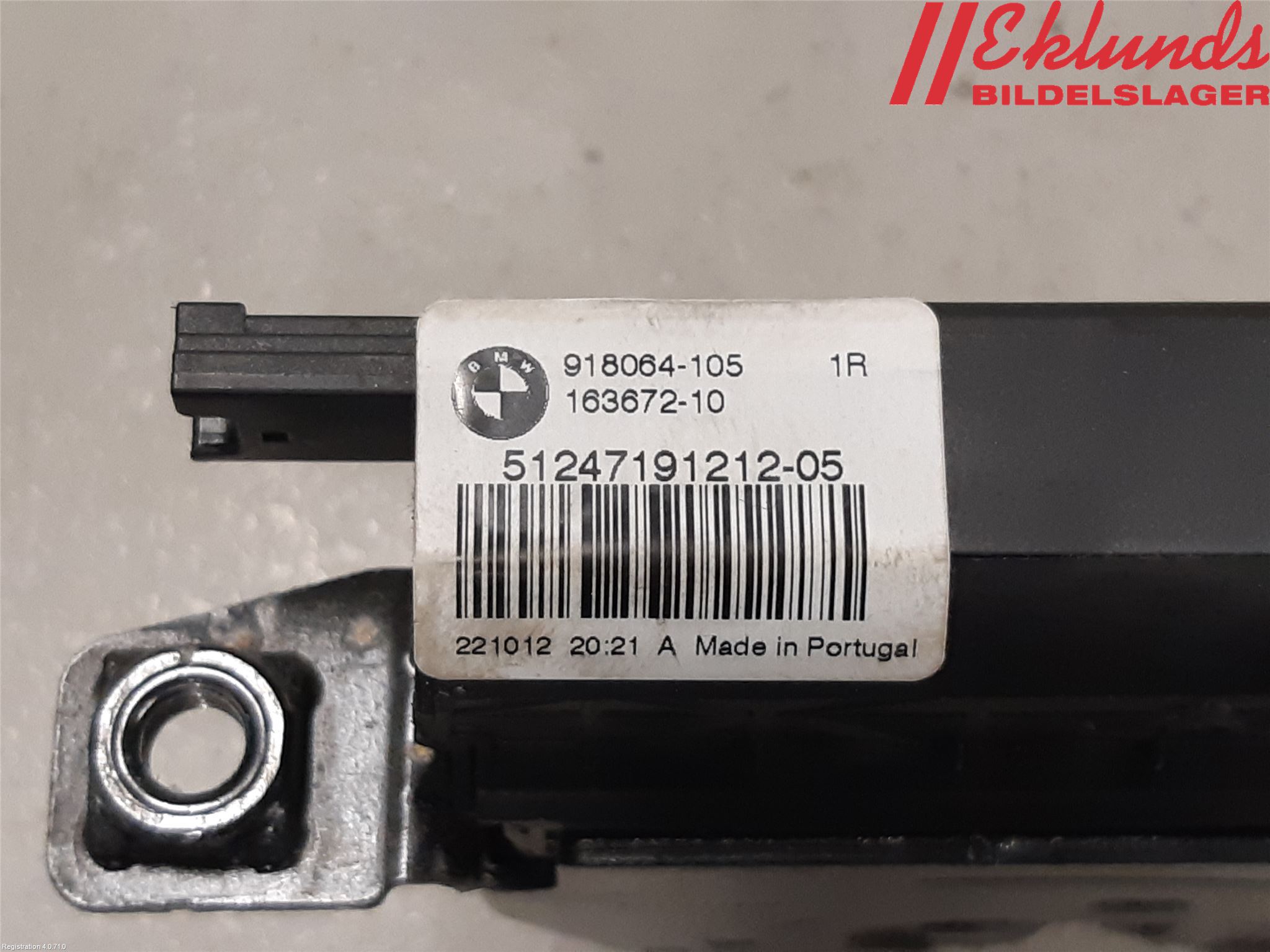 BMW 3 F30/F31/F80 12-19 Låskista Baklucka