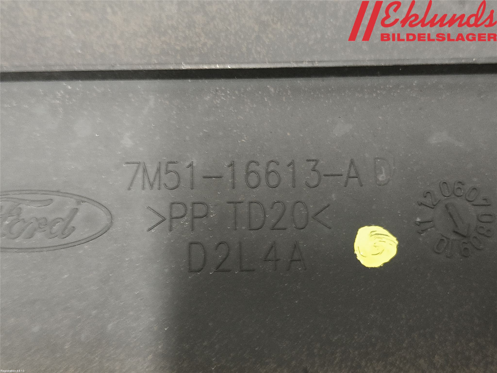 Ford FOCUS C-MAX I 07-10 Täckplast Front