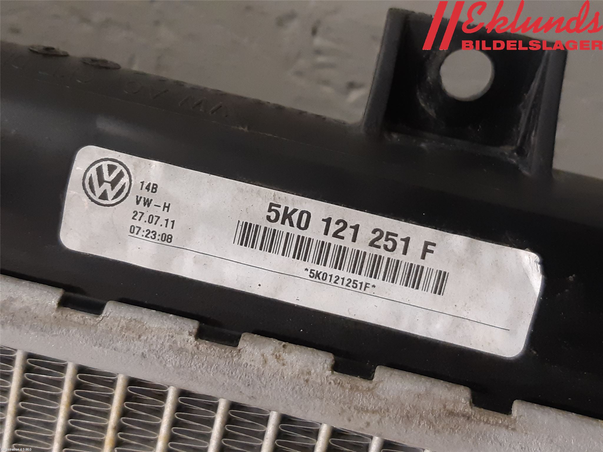 Skoda OCTAVIA (1Z) 05-13 Kylare Aut