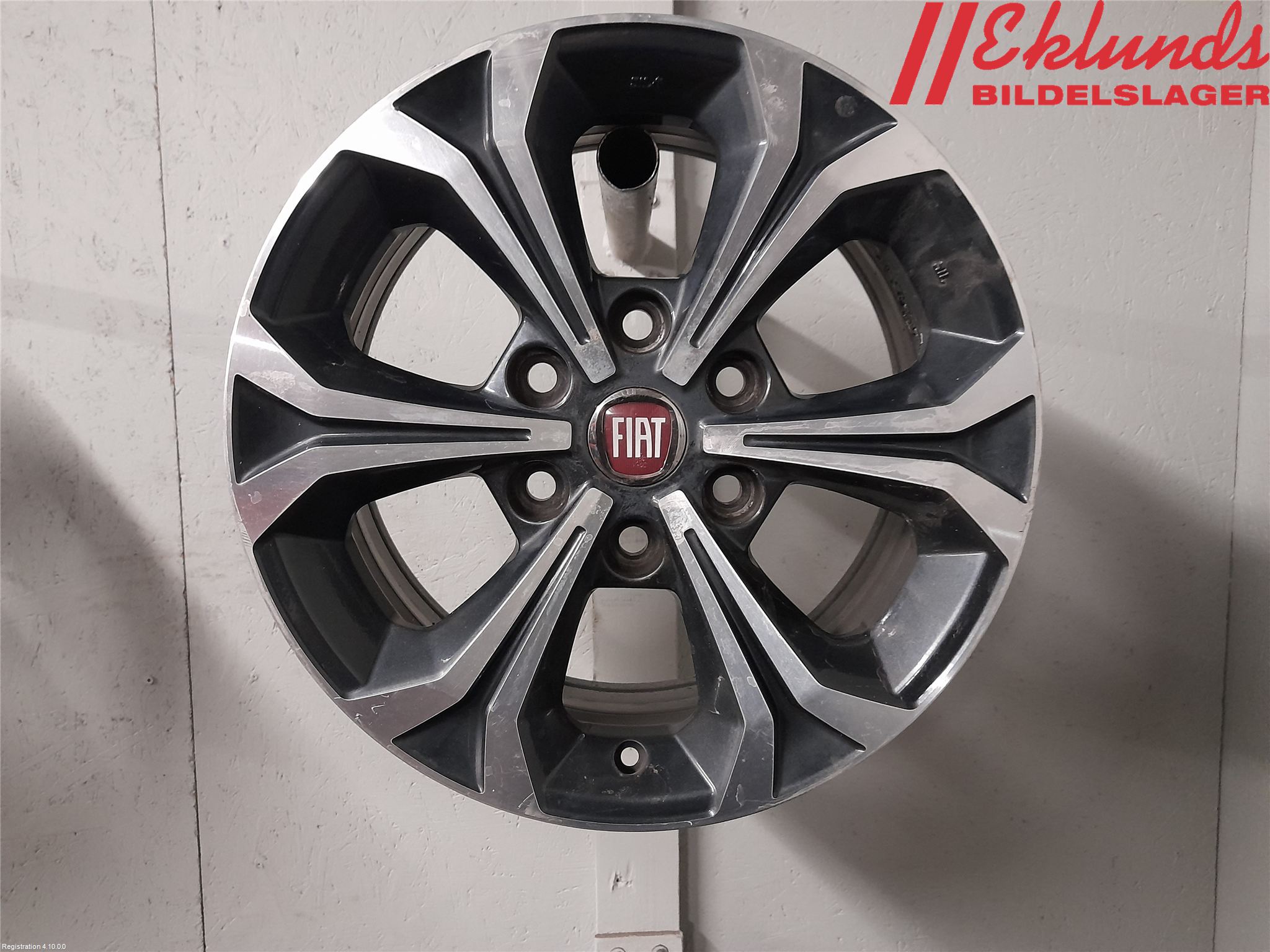 Fiat FULLBACK 16-19 Fälgsats Aluminium