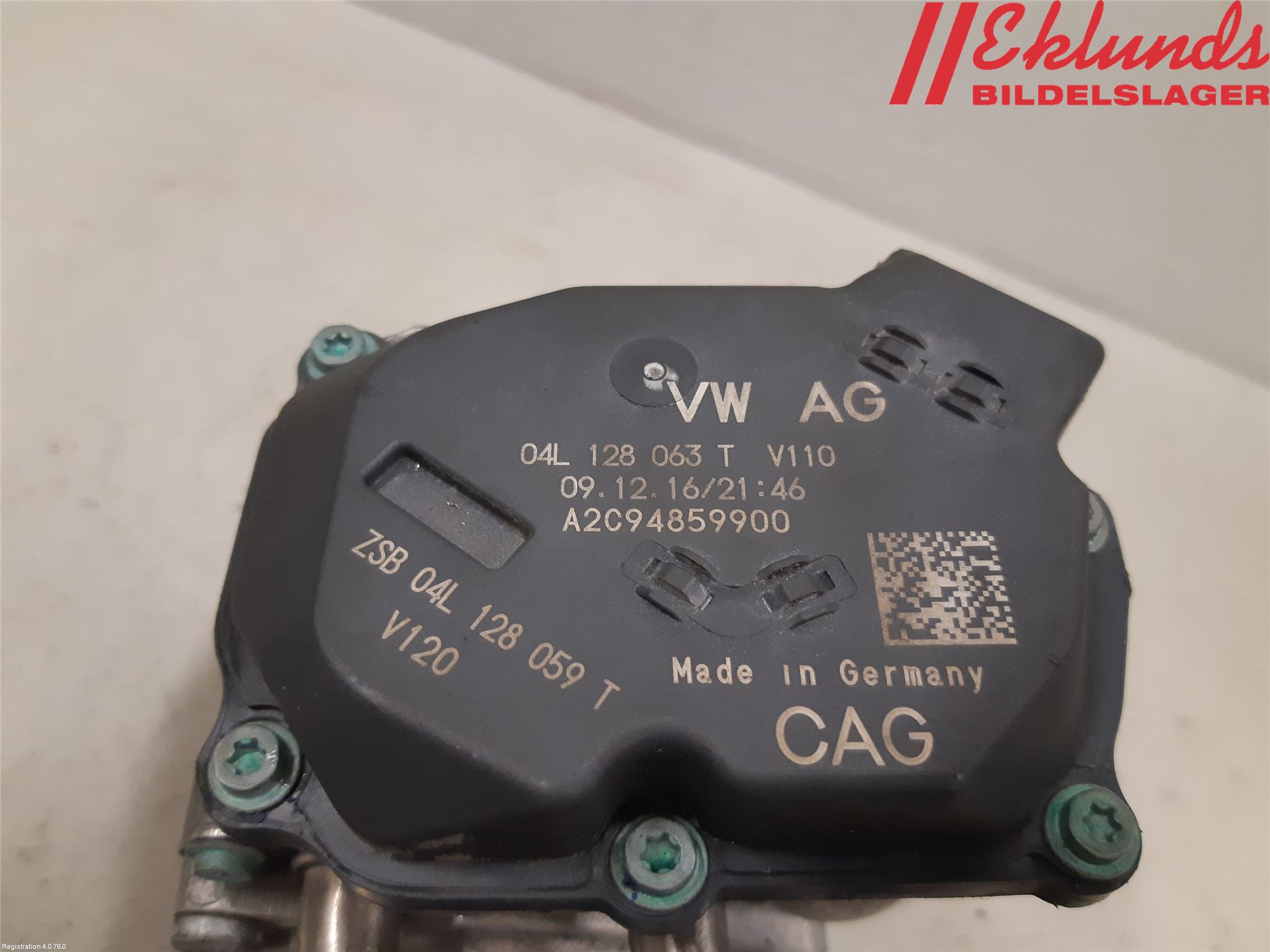 Audi Q2/SQ2 17- Injspjällhus