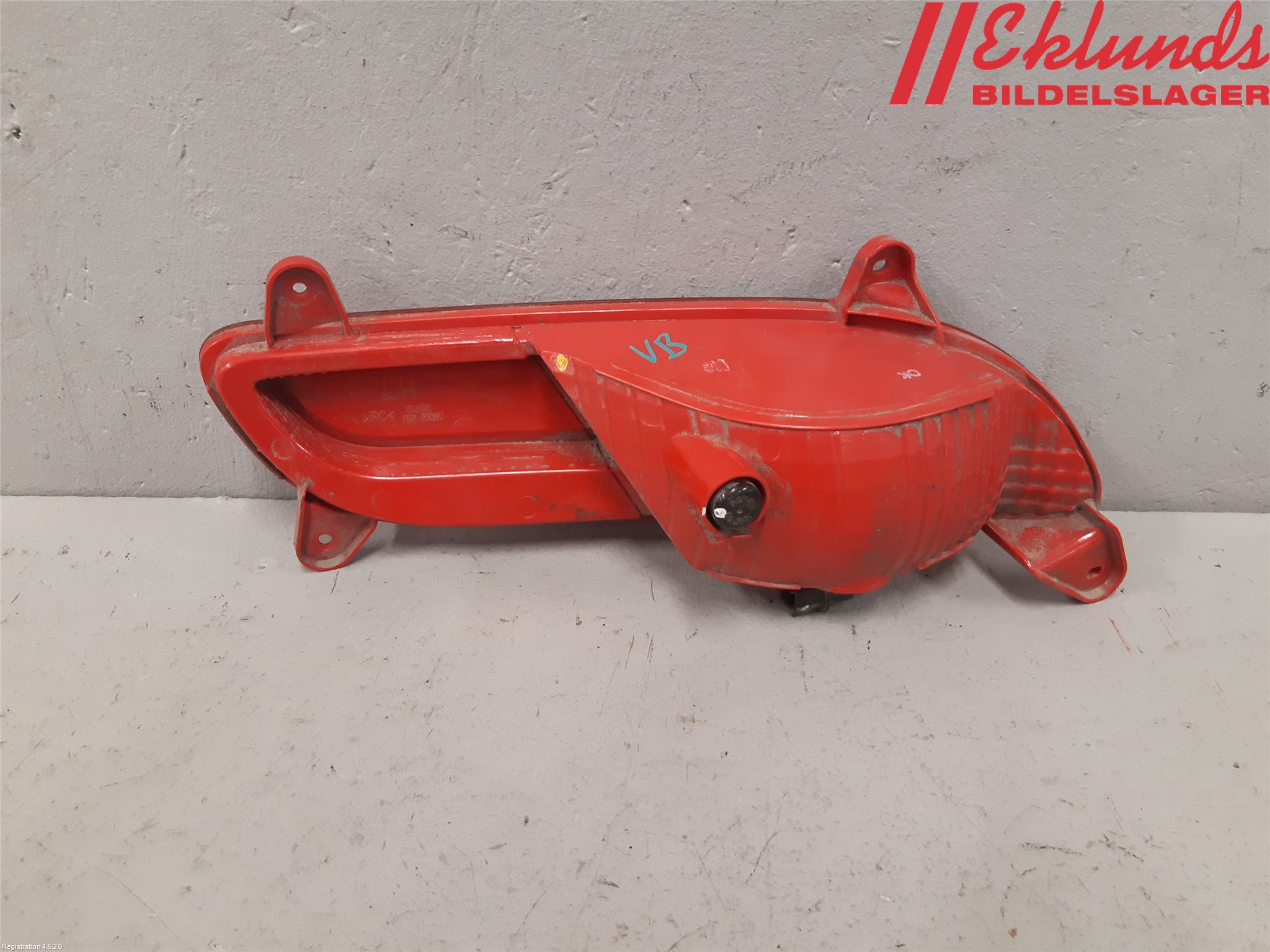 Kia RIO 12-16 Dimljus/Reflex Bak