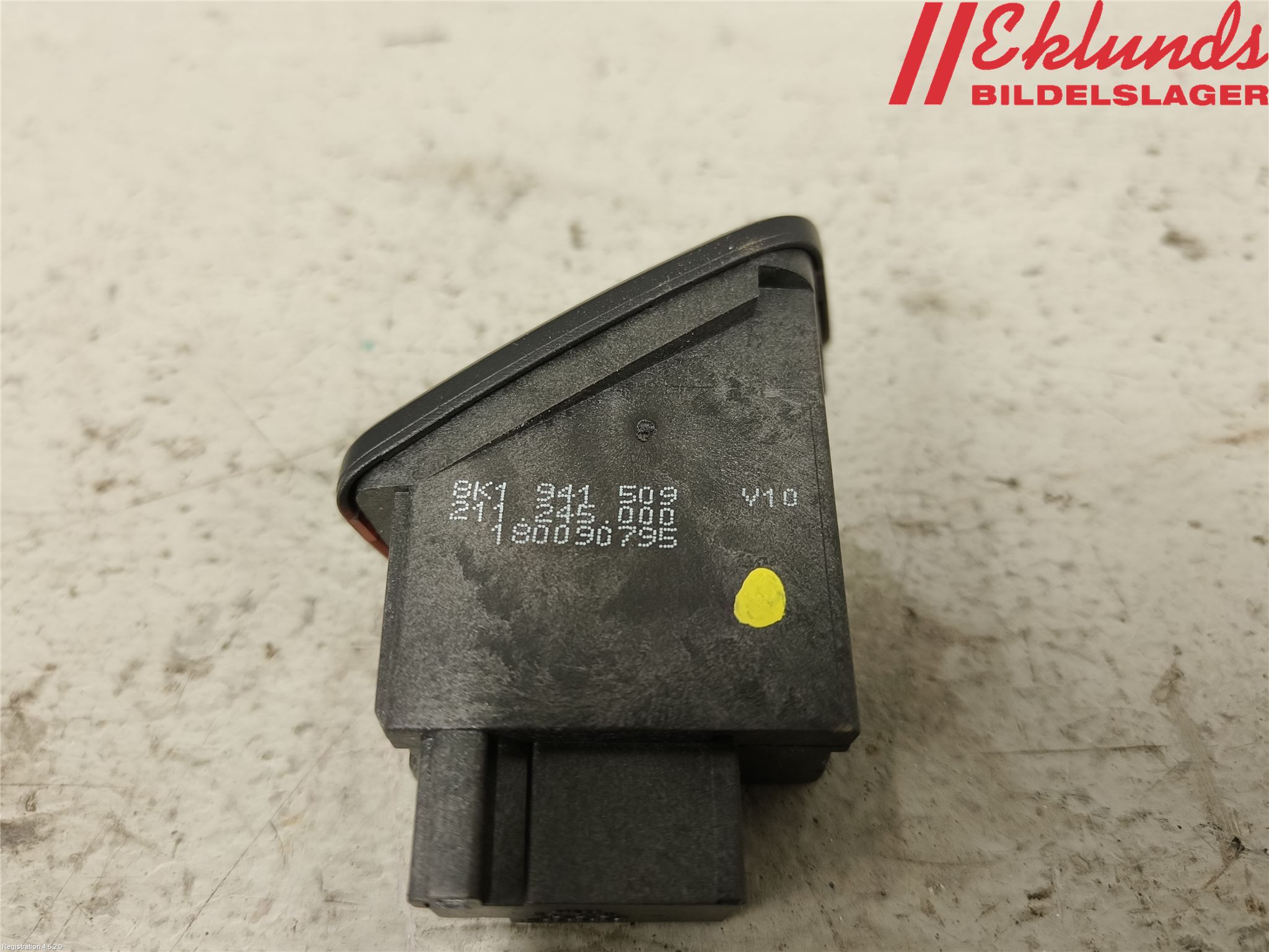 Audi A4/S4 08-11 Strömställare Varnings