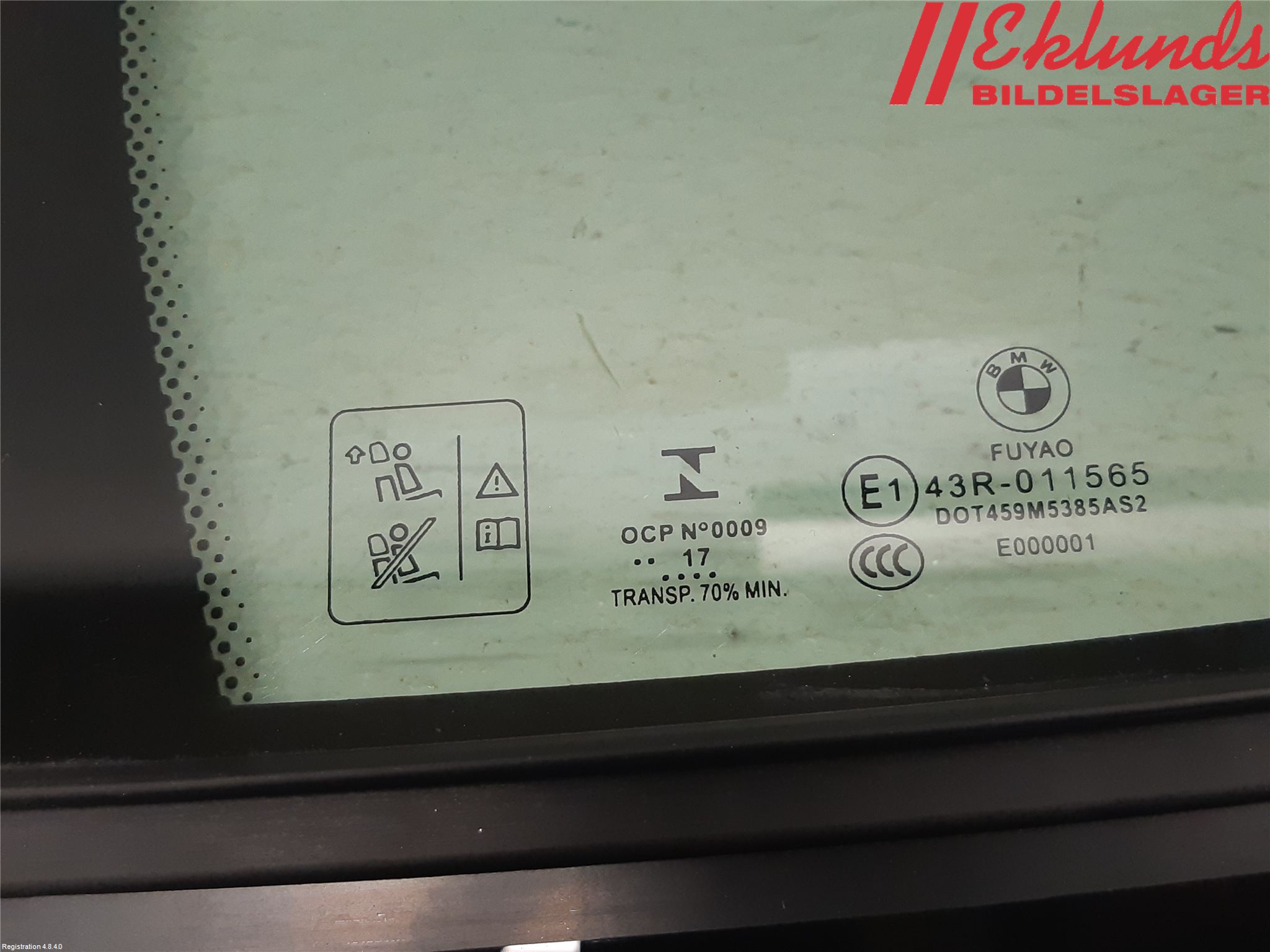 BMW X3 G01 18- Dörruta Bak Lilla Hö