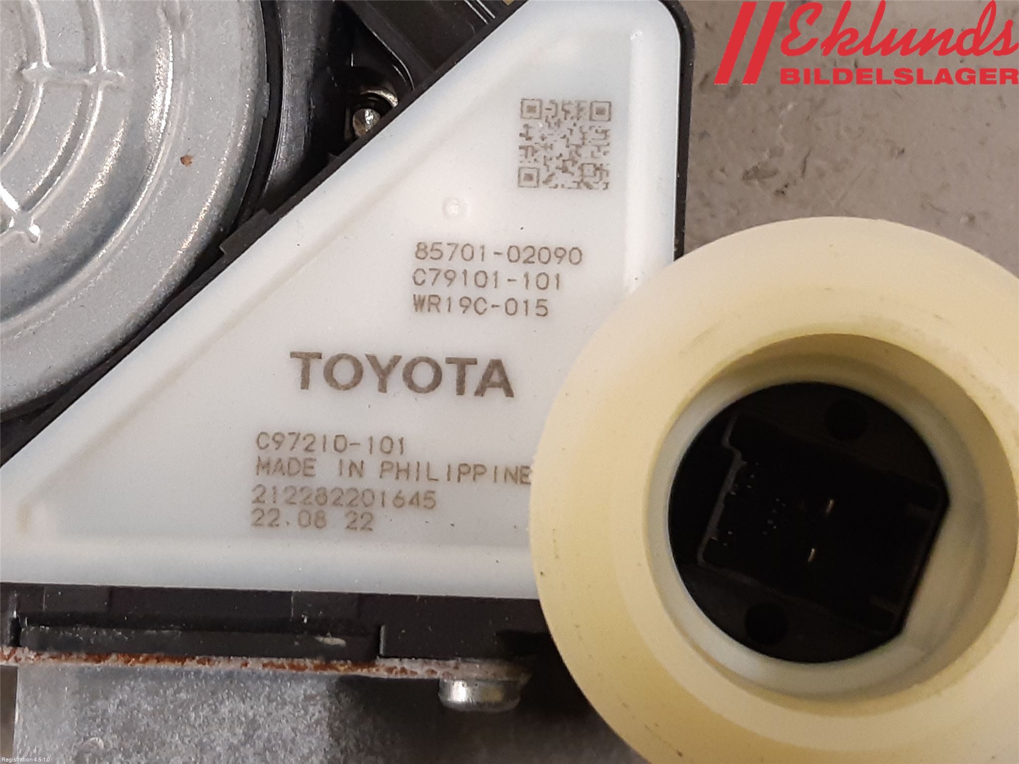 Toyota COROLLA 19- Fönsterhiss El Kompl