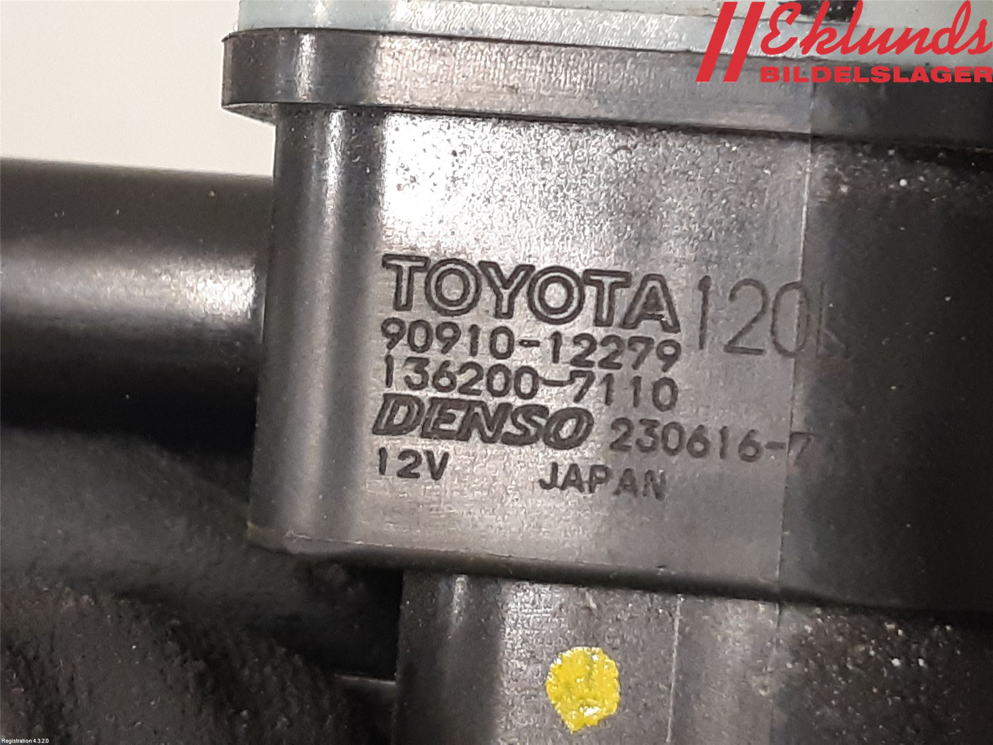 Toyota RAV4 19- Vakuumventil