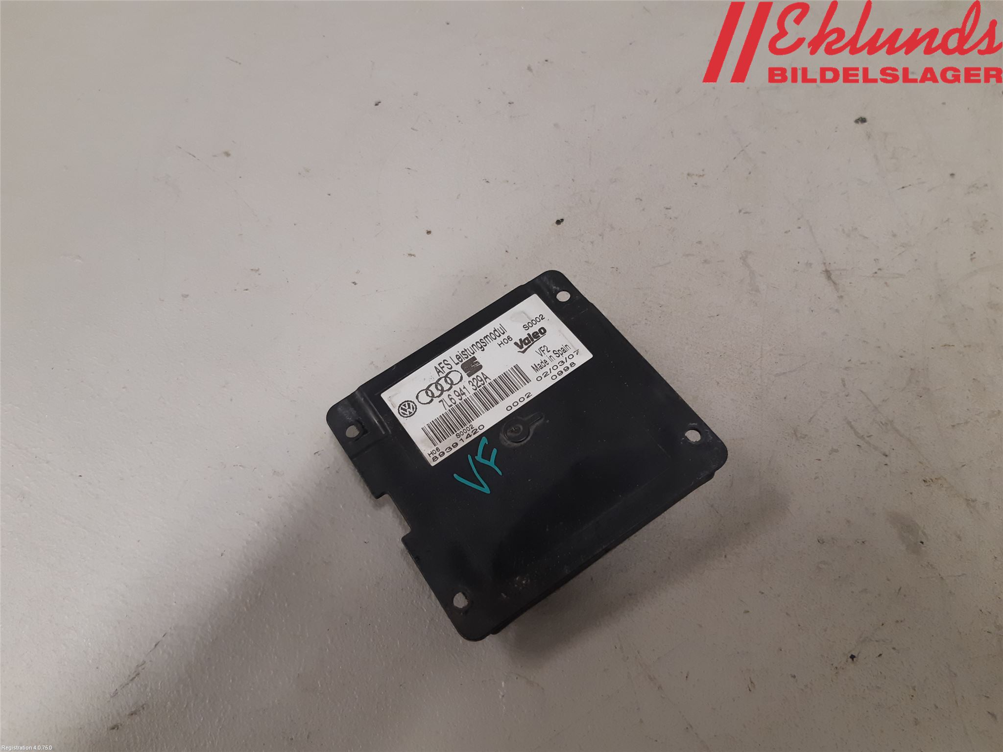 Seat LEON 06-12 Styrenhet Strålkastare