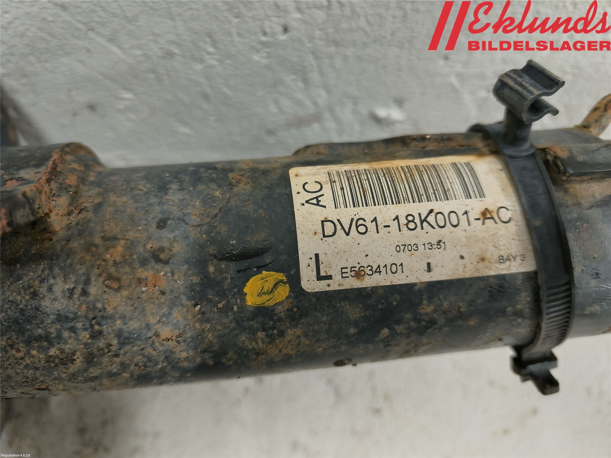 Ford TRANSIT/TOURNEO CONNECT 13-22 Fjäderben Fram Vänster