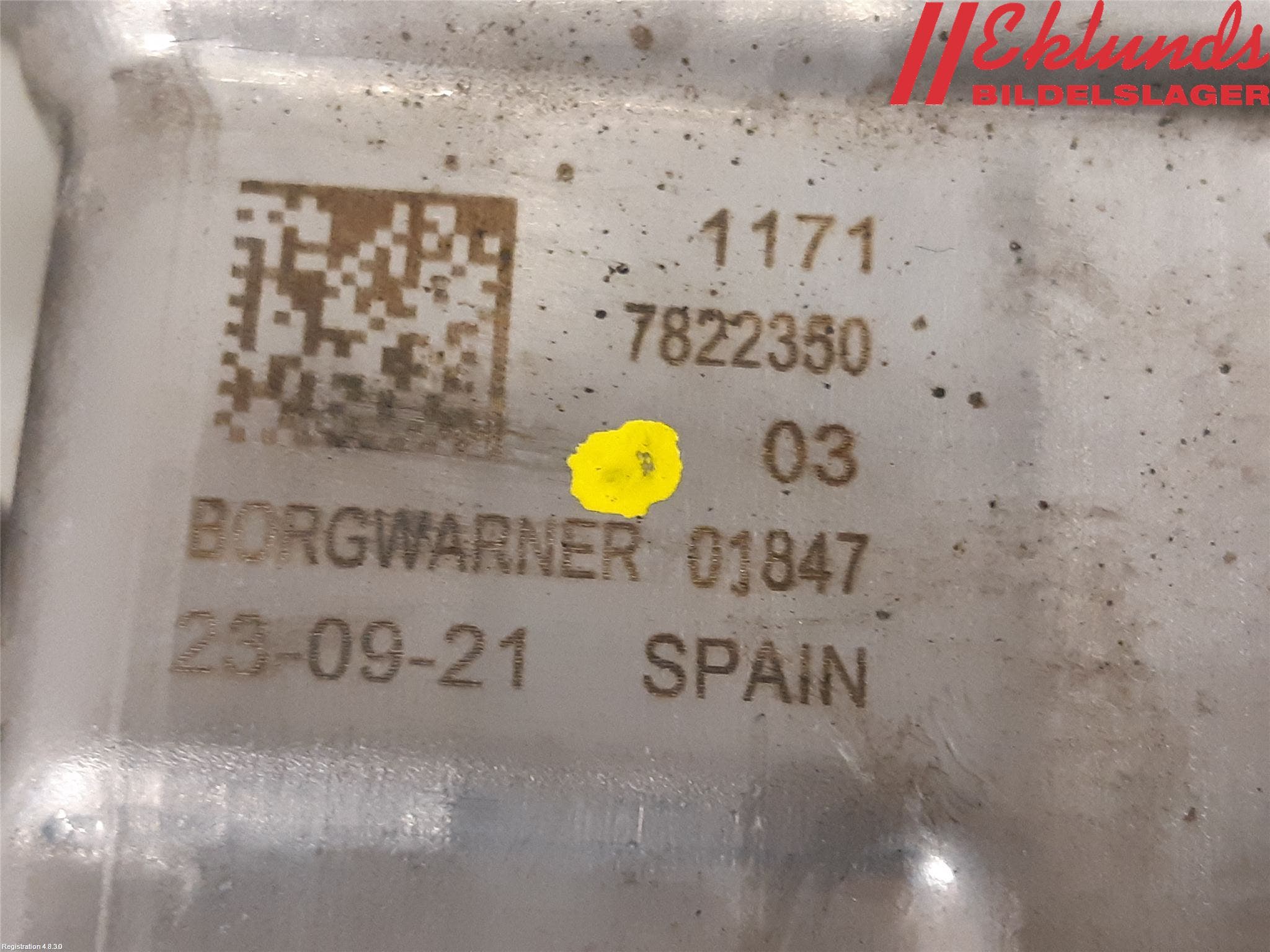 BMW 5 F10/F11/F18 09-17 Avgaskylare