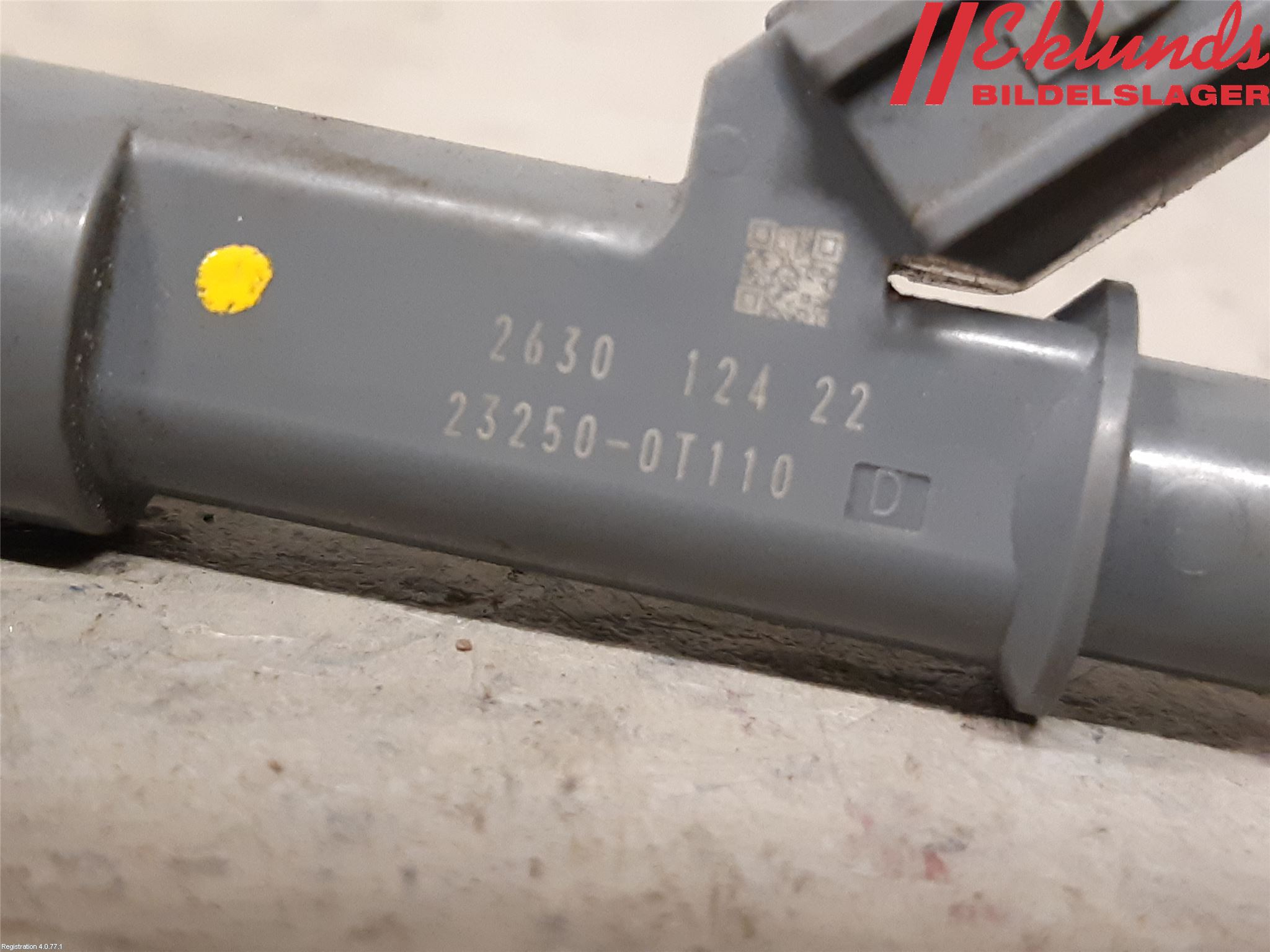 Toyota COROLLA 19- Injspridare