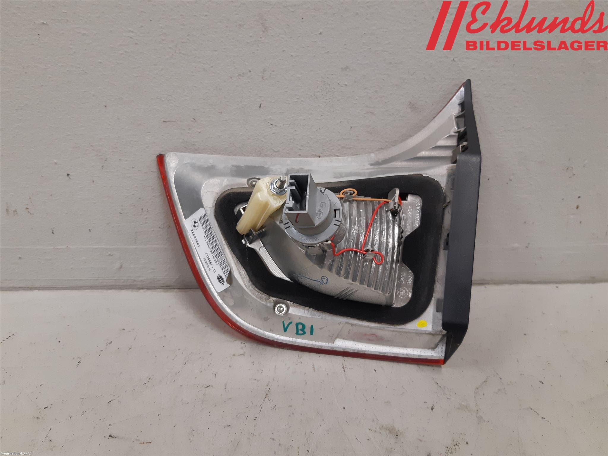 BMW X6 E71/E72 08-14 Bakljus Lucka Vä